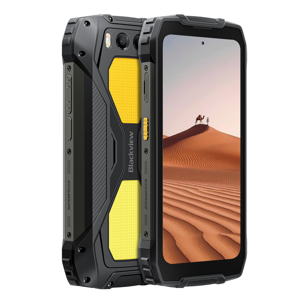 Blackview BV7300 6.67インチ 90Hzディスプレイ Helio G81 6+256GB 15000mAh ナイトビジョンカメラ キャンプライト 4G 耐久性の高い携帯電話