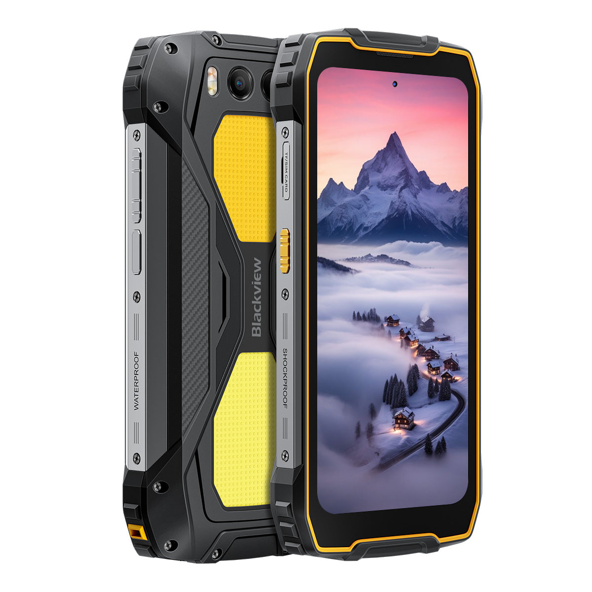 Blackview BV7300 6.67インチ 90Hzディスプレイ Helio G81 6+256GB 15000mAh ナイトビジョンカメラ キャンプライト 4G 耐久性の高い携帯電話