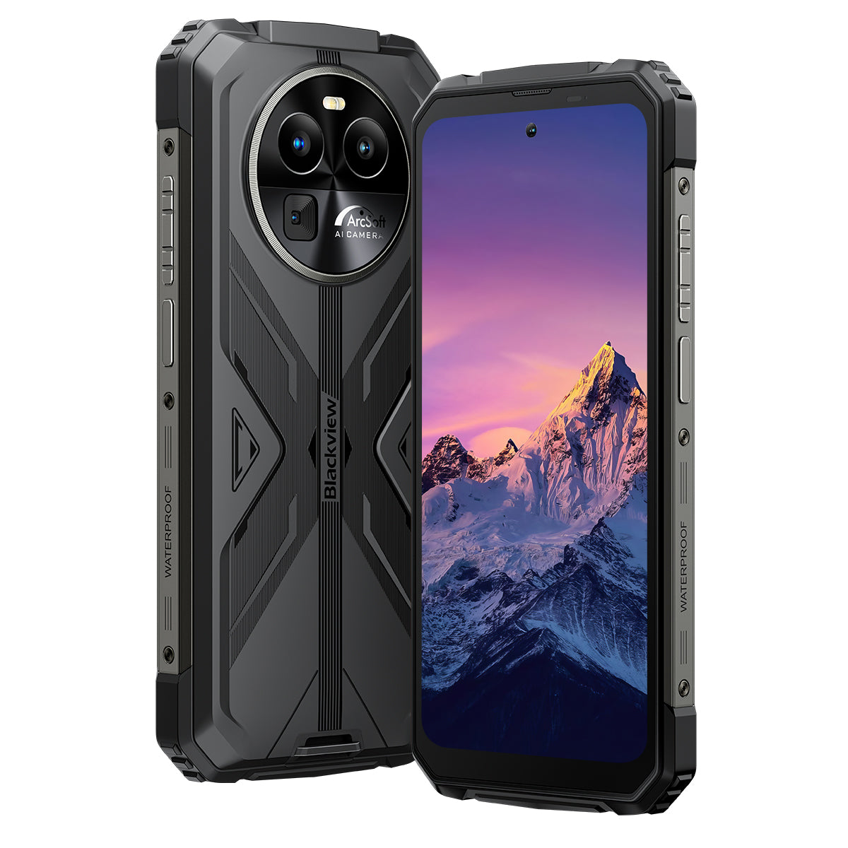 Blackview BV8100 超高輝度デュアル LED 懐中電灯 6.5 インチ 120Hz ディスプレイ MediaTek Helio G99 8/12+256GB 8800mAh 4G 頑丈な電話