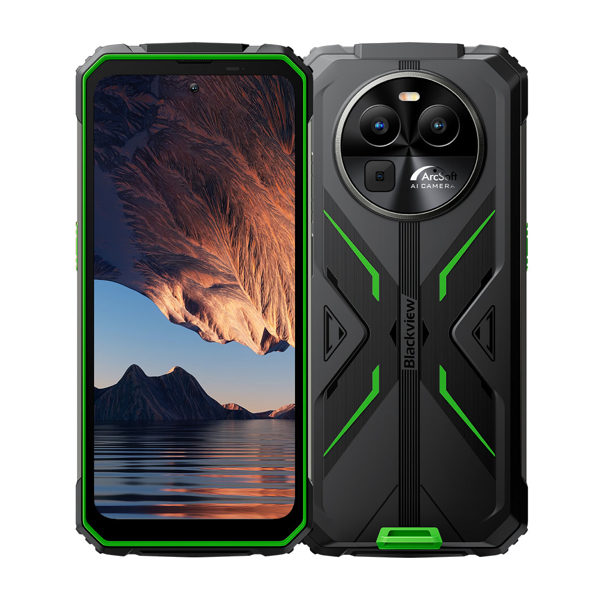 Blackview BV8100 超高輝度デュアル LED 懐中電灯 6.5 インチ 120Hz ディスプレイ MediaTek Helio G99 8/12+256GB 8800mAh 4G 頑丈な電話