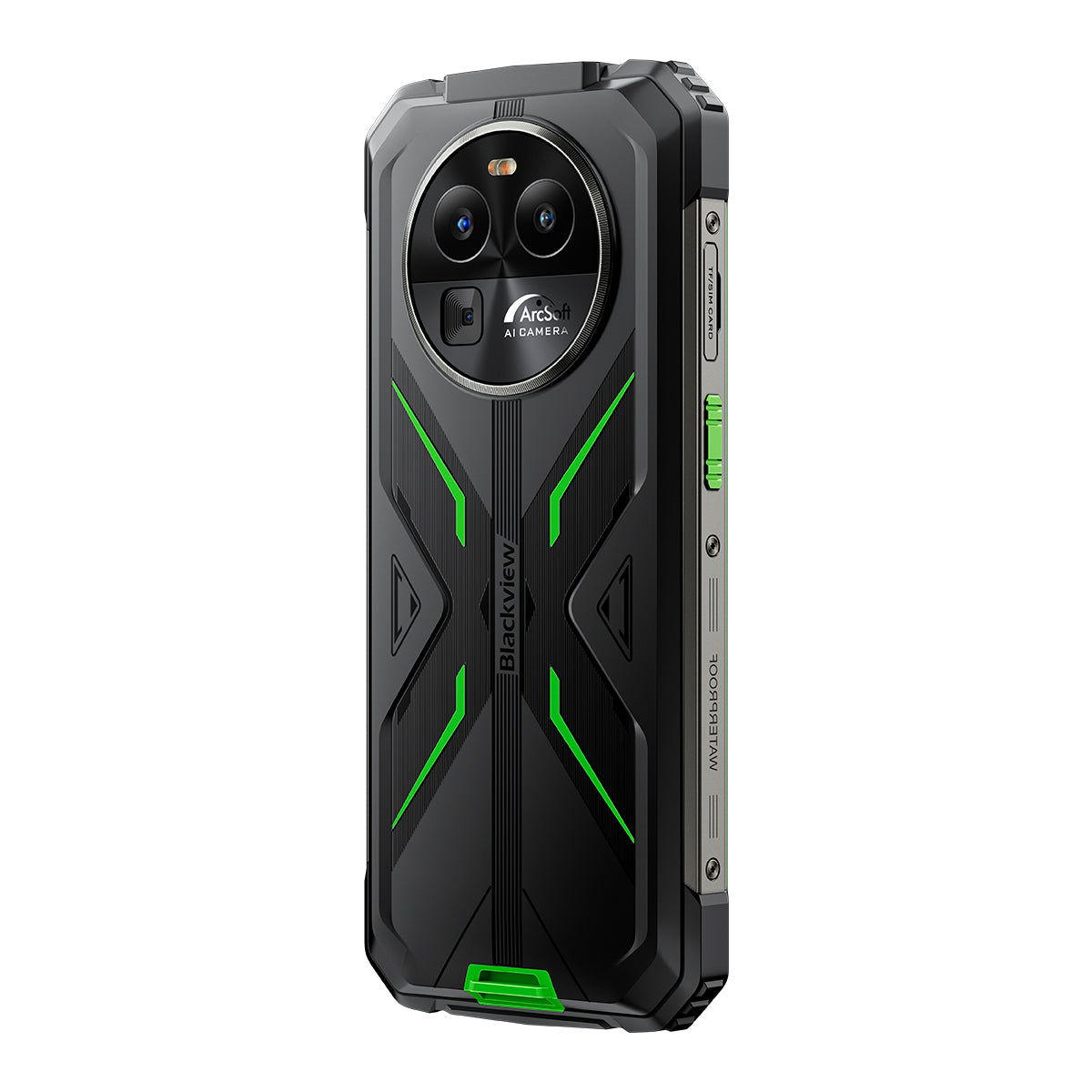 Blackview BV8100 超高輝度デュアル LED 懐中電灯 6.5 インチ 120Hz ディスプレイ MediaTek Helio G99 8/12+256GB 8800mAh 4G 頑丈な電話