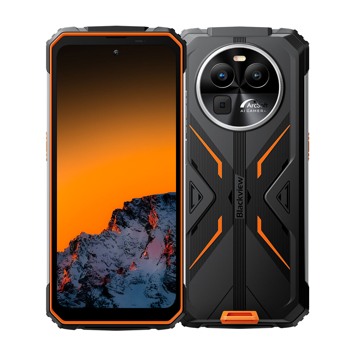 Blackview BV8100 超高輝度デュアル LED 懐中電灯 6.5 インチ 120Hz ディスプレイ MediaTek Helio G99 8/12+256GB 8800mAh 4G 頑丈な電話