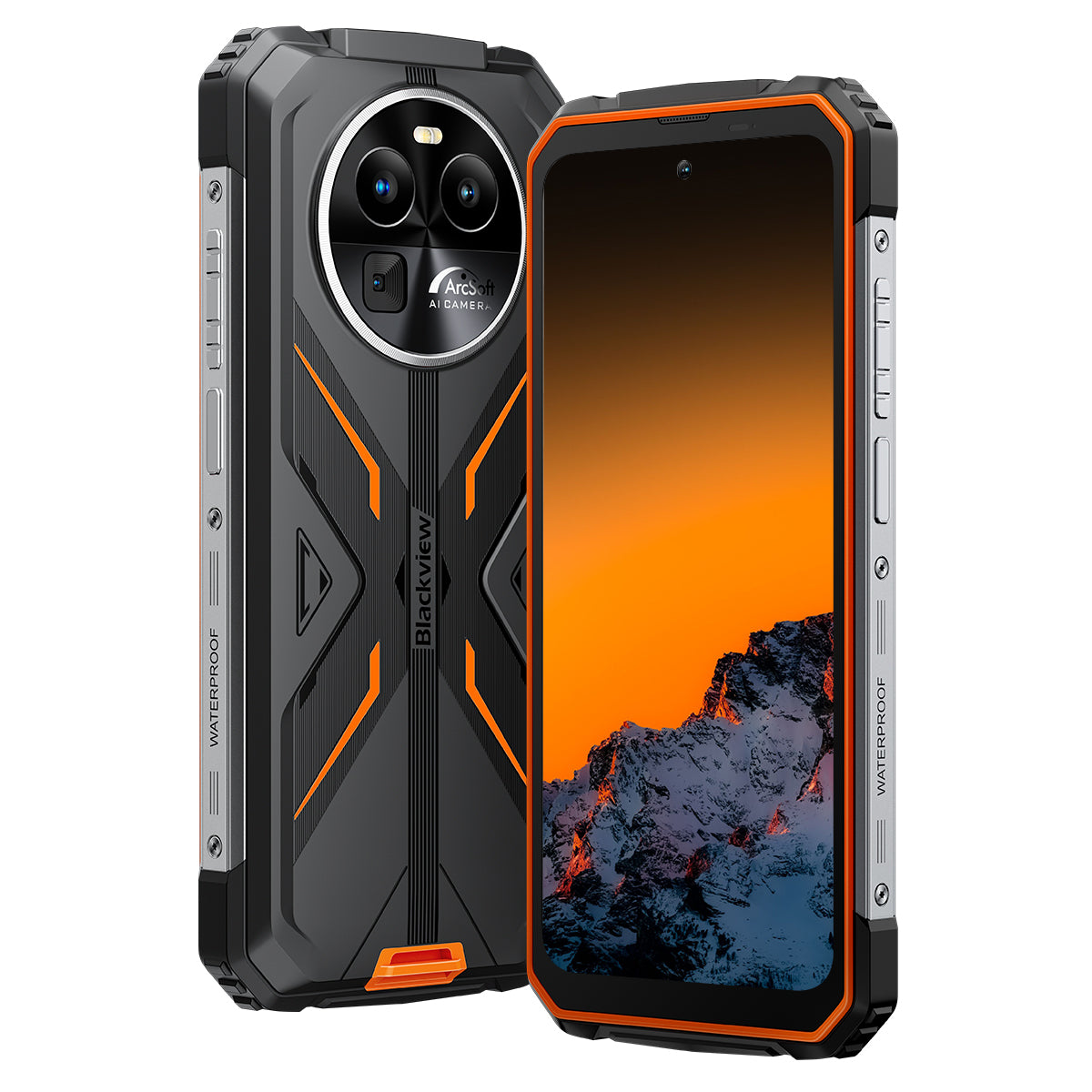 Blackview BV8100 超高輝度デュアル LED 懐中電灯 6.5 インチ 120Hz ディスプレイ MediaTek Helio G99 8/12+256GB 8800mAh 4G 頑丈な電話