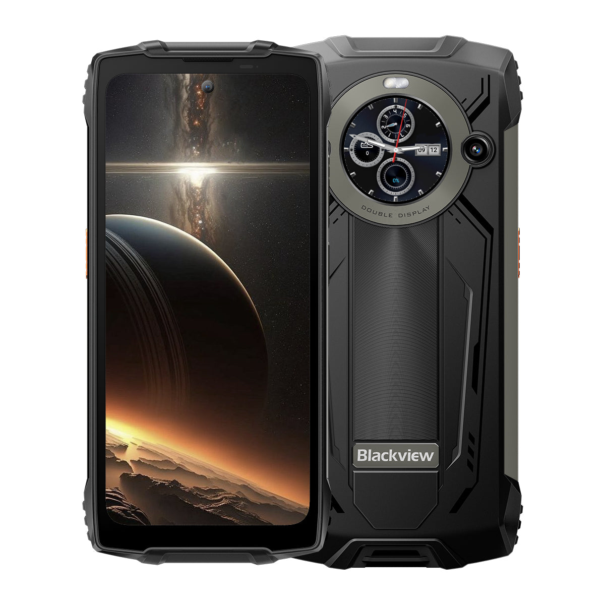 Blackview BV8200 6.5インチ 120Hz メインディスプレイ &amp; 1.3インチ セカンダリディスプレイ 12+256GB 内蔵170LM フラッシュライト 8800mAh 4G 耐久性の高い携帯電話