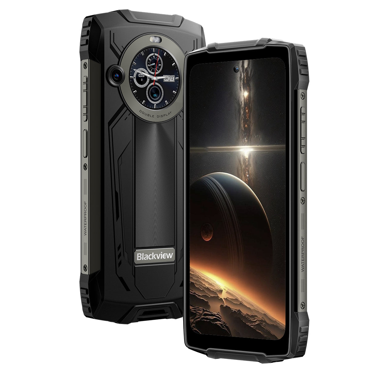 Blackview BV8200 6.5インチ 120Hz メインディスプレイ &amp; 1.3インチ セカンダリディスプレイ 12+256GB 内蔵170LM フラッシュライト 8800mAh 4G 耐久性の高い携帯電話