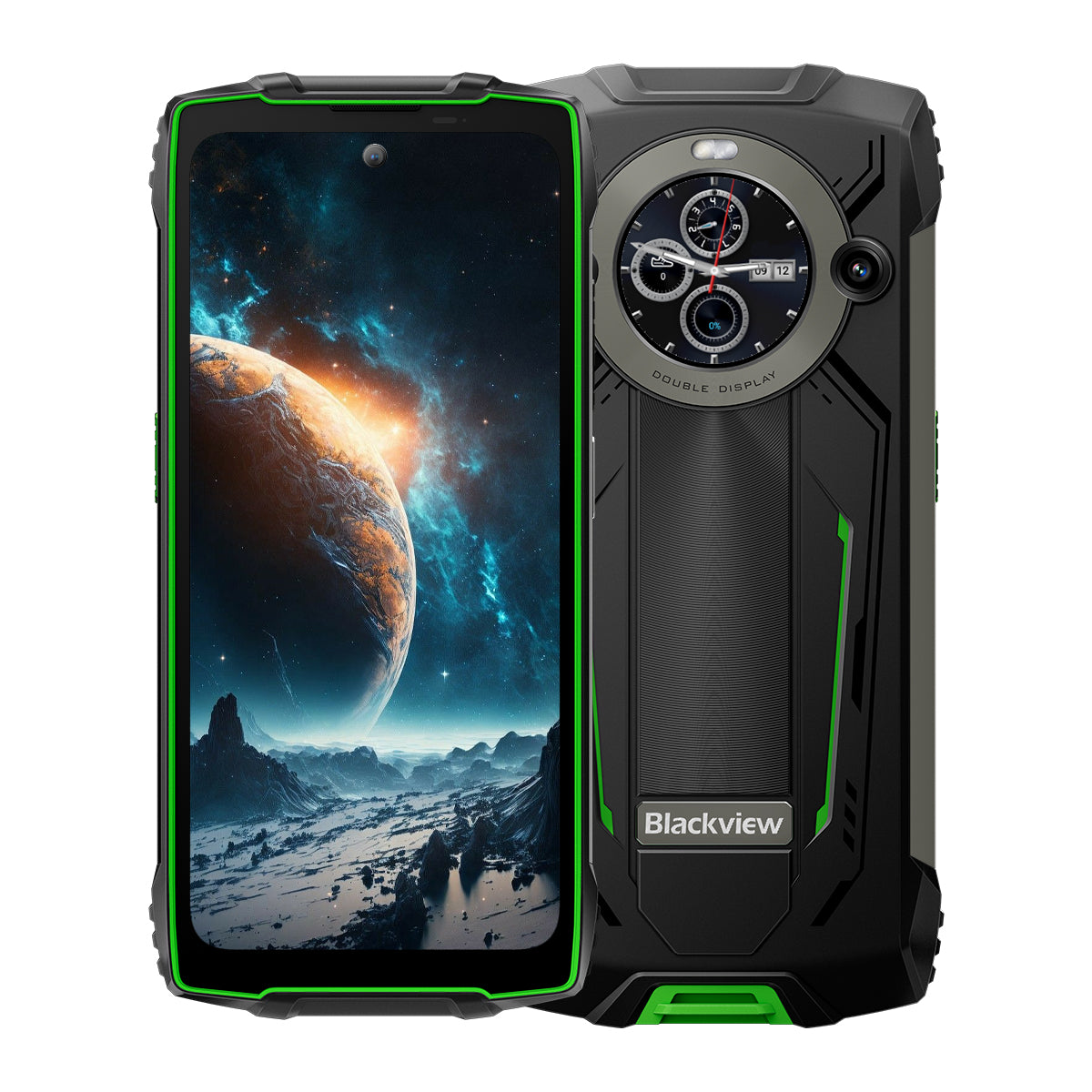 Blackview BV8200 6.5インチ 120Hz メインディスプレイ &amp; 1.3インチ セカンダリディスプレイ 12+256GB 内蔵170LM フラッシュライト 8800mAh 4G 耐久性の高い携帯電話