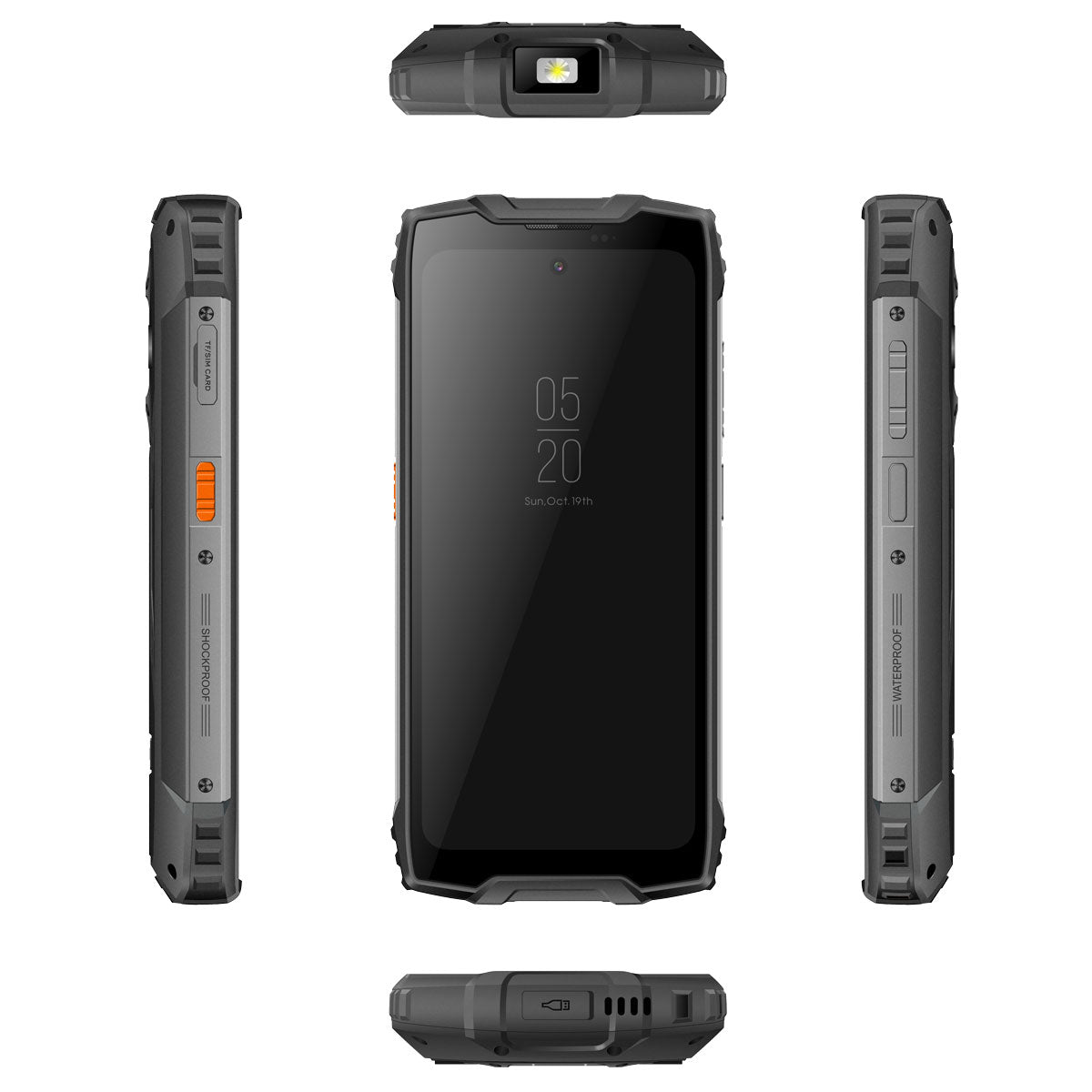 Blackview BV9300 Pro 8/12GB+256GB 6.7インチメイン＆1.3インチラウンドセカンダリーディスプレイ内蔵100LMフラッシュライト15080mAh 4Gタフスマートフォン