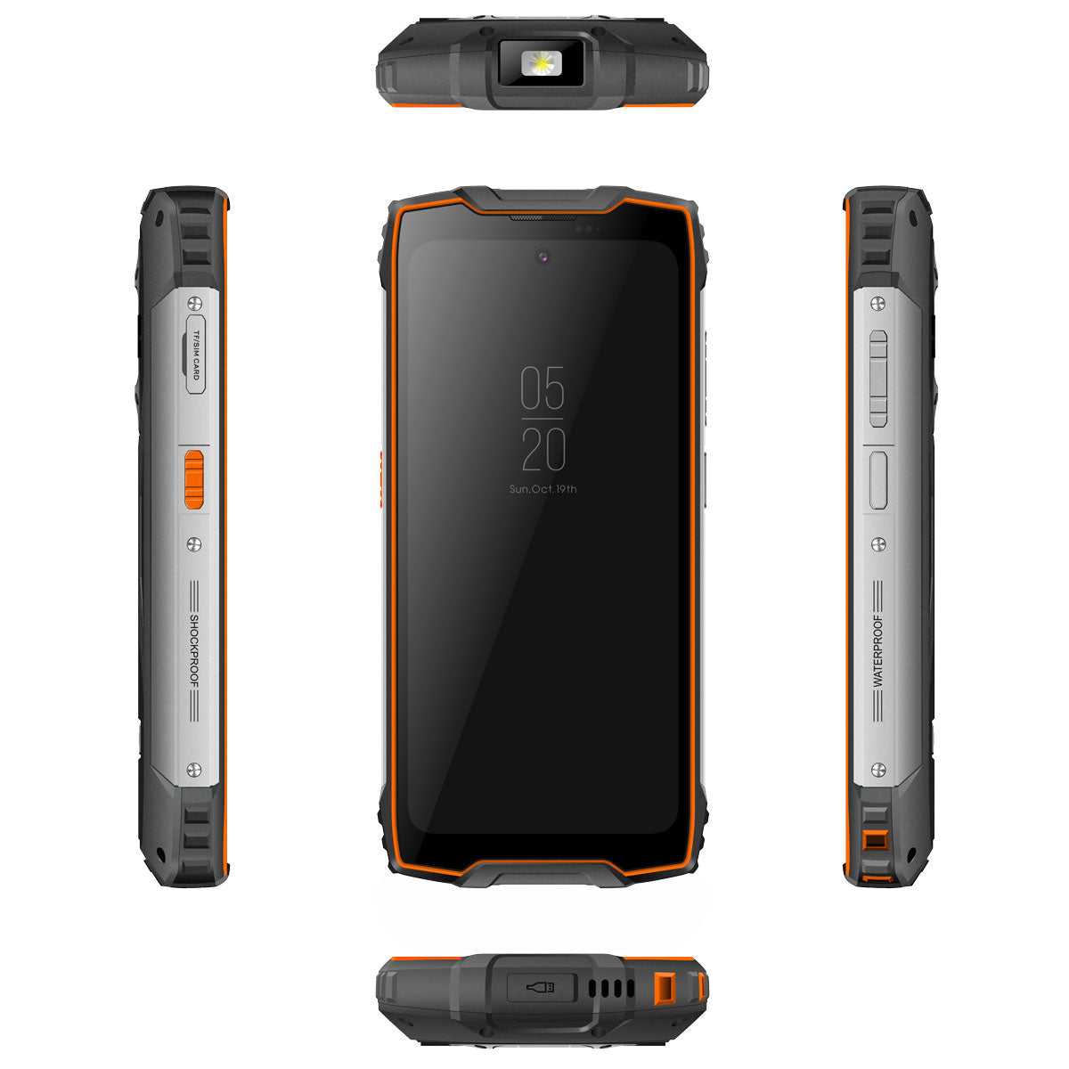 Blackview BV9300 Pro 8/12GB+256GB 6.7インチメイン＆1.3インチラウンドセカンダリーディスプレイ内蔵100LMフラッシュライト15080mAh 4Gタフスマートフォン