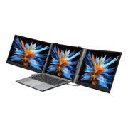 Blackview DCM6 14インチ デュアルモニター ポータブル ラップトップスクリーンエクステンダー スピーカー付き
