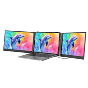 Blackview DCM8 Pro 15.3インチ デュアルモニター ポータブルノートパソコン画面拡張器 2つのUSB-Cポート付き