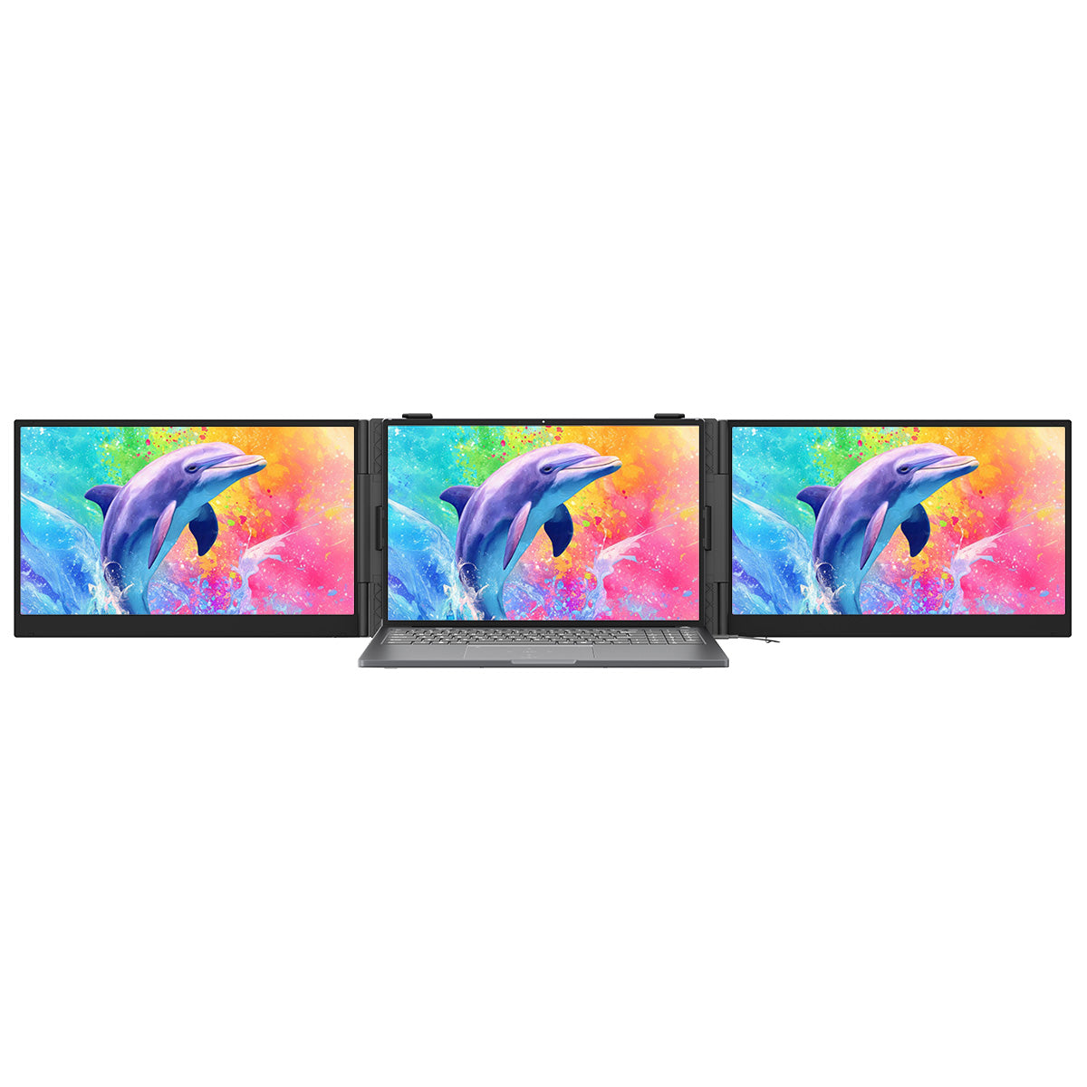 Blackview DCM8 Pro 15.3インチ デュアルモニター ポータブルノートパソコン画面拡張器 2つのUSB-Cポート付き
