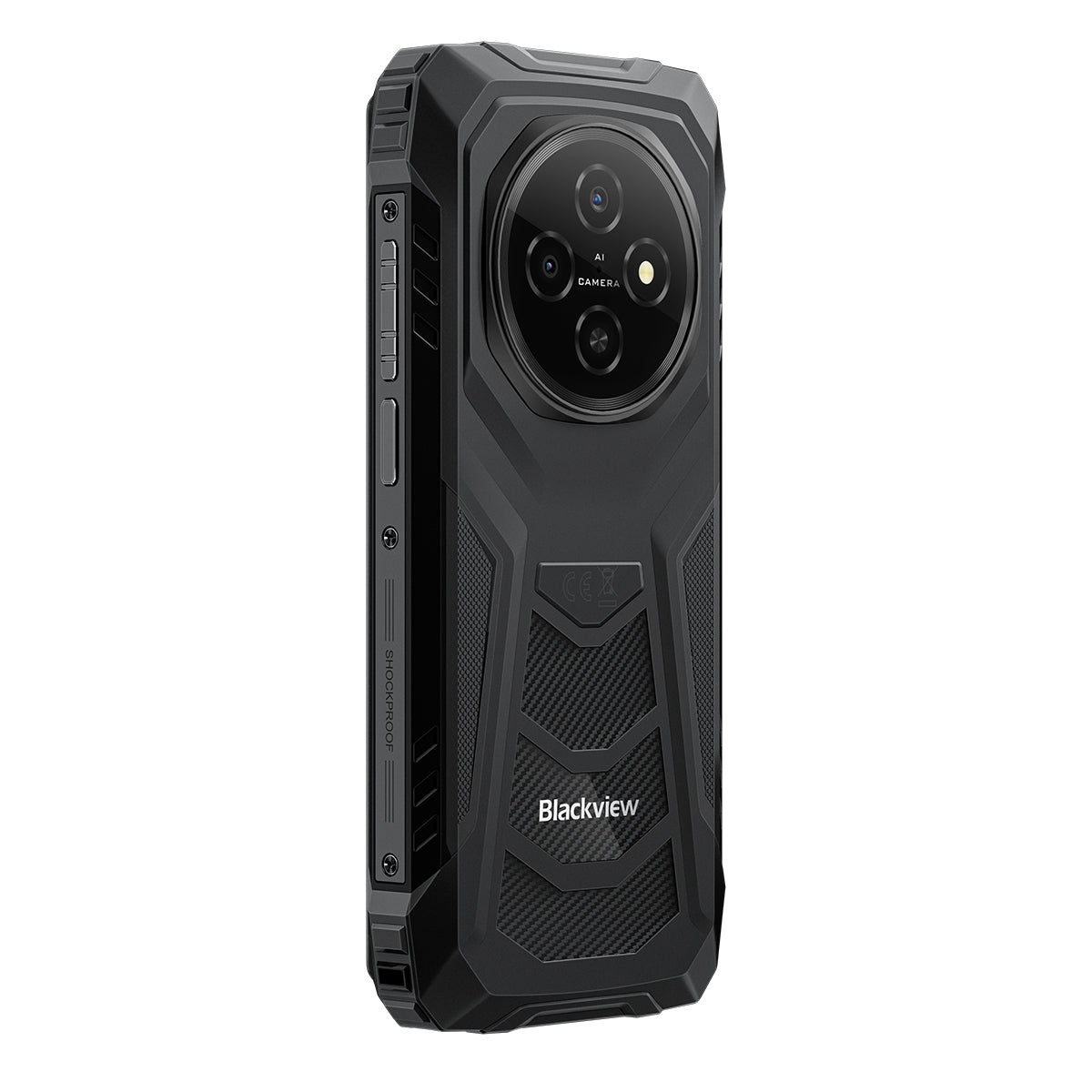 Blackview FORT 1 6.56インチ 90Hz スマートAIディスプレイ Unisoc Tiger T615 オクタコア 10000mAh 4G AI 耐衝撃スマートフォン