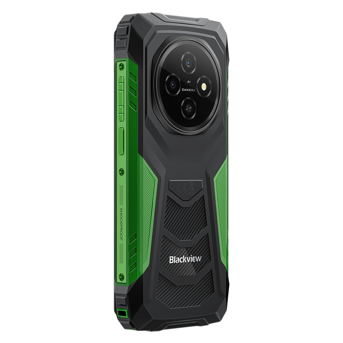 Blackview FORT 1 6.56インチ 90Hz スマートAIディスプレイ Unisoc Tiger T615 オクタコア 10000mAh 4G AI 耐衝撃スマートフォン
