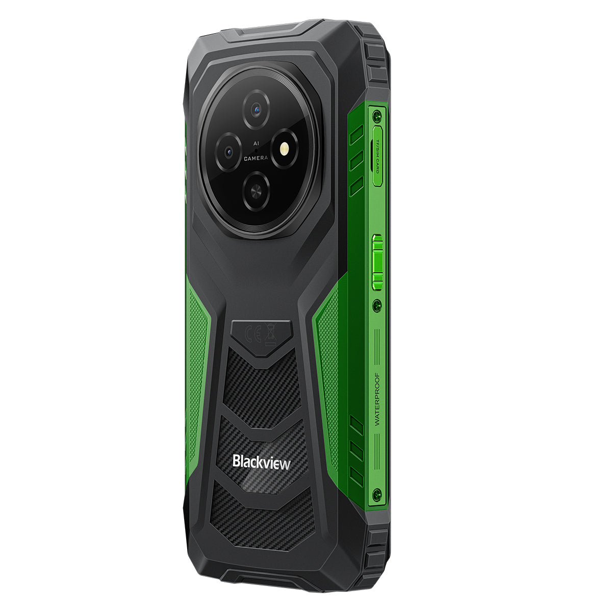 Blackview FORT 1 6.56インチ 90Hz スマートAIディスプレイ Unisoc Tiger T615 オクタコア 10000mAh 4G AI 耐衝撃スマートフォン