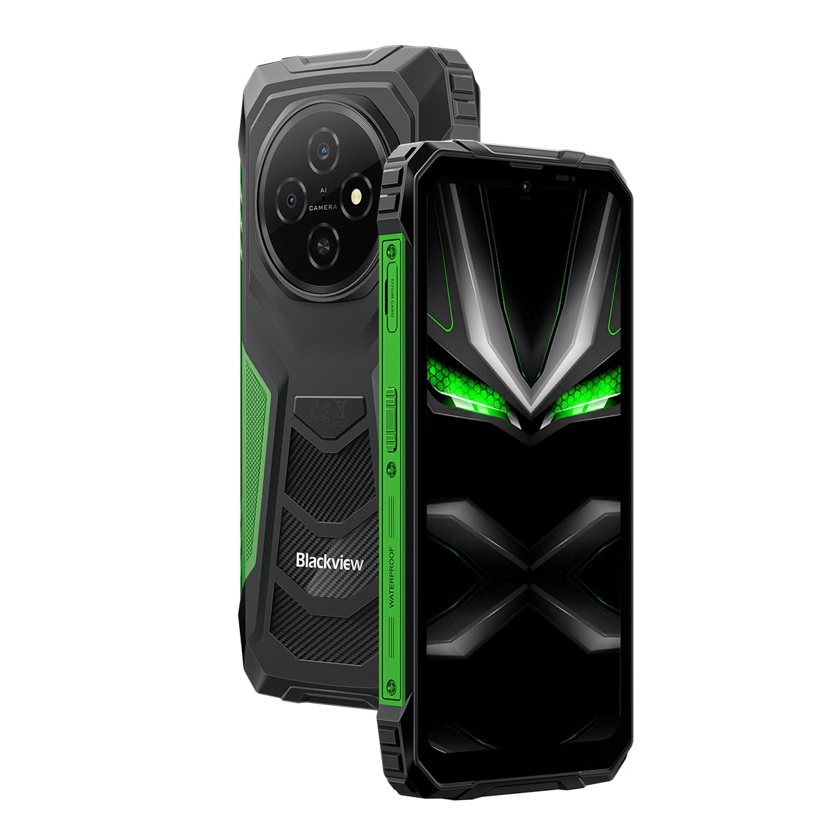 Blackview FORT 1 6.56インチ 90Hz スマートAIディスプレイ Unisoc Tiger T615 オクタコア 10000mAh 4G AI 耐衝撃スマートフォン
