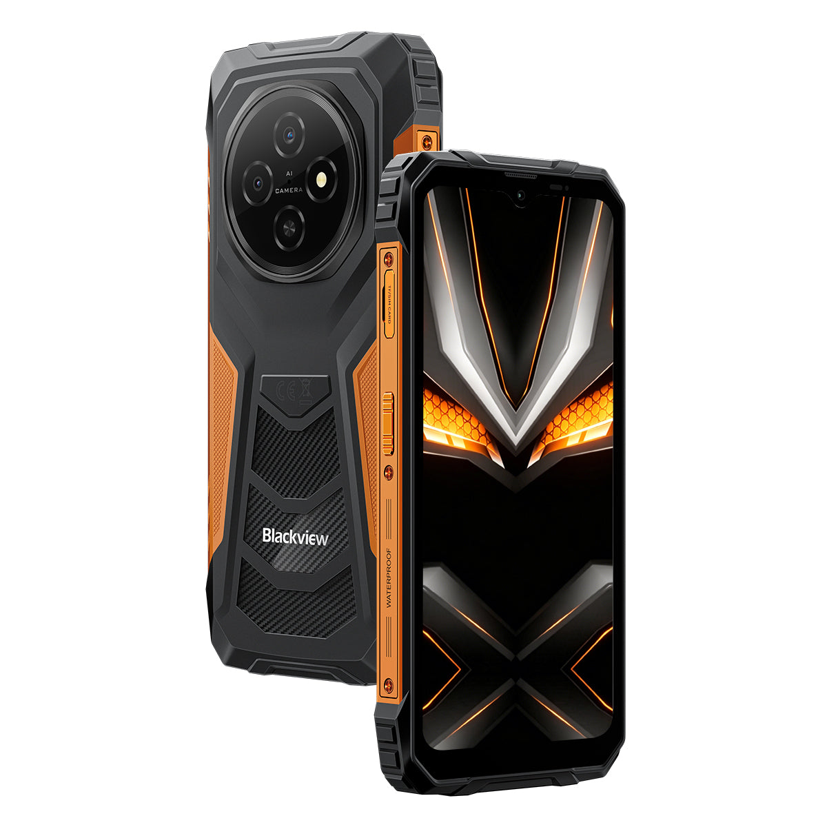 Blackview FORT 1 6.56インチ 90Hz スマートAIディスプレイ Unisoc Tiger T615 オクタコア 10000mAh 4G AI 耐衝撃スマートフォン