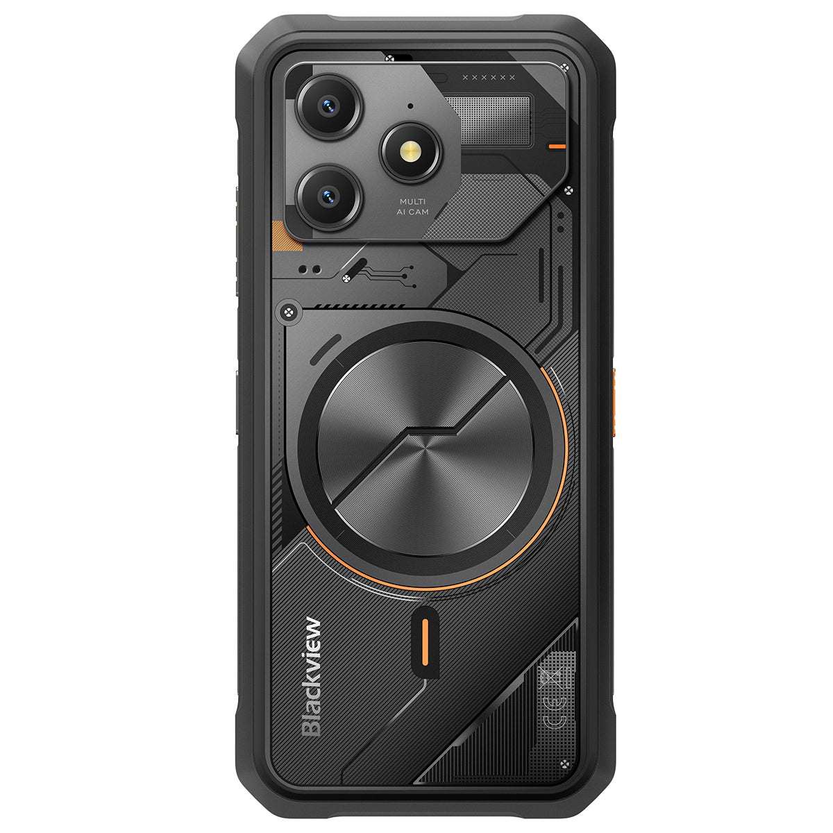 Blackview FORT 100 超薄型 6.56インチ MediaTek Helio G81 オクタコア 5000mAh 16MP+13MP カメラ 4G 頑丈スマートフォン