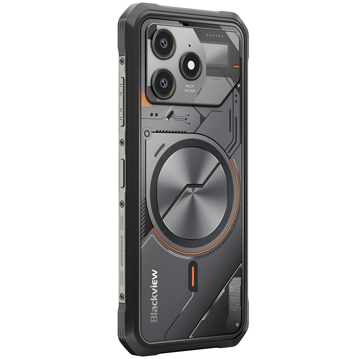 Blackview FORT 100 超薄型 6.56インチ MediaTek Helio G81 オクタコア 5000mAh 16MP+13MP カメラ 4G 頑丈スマートフォン