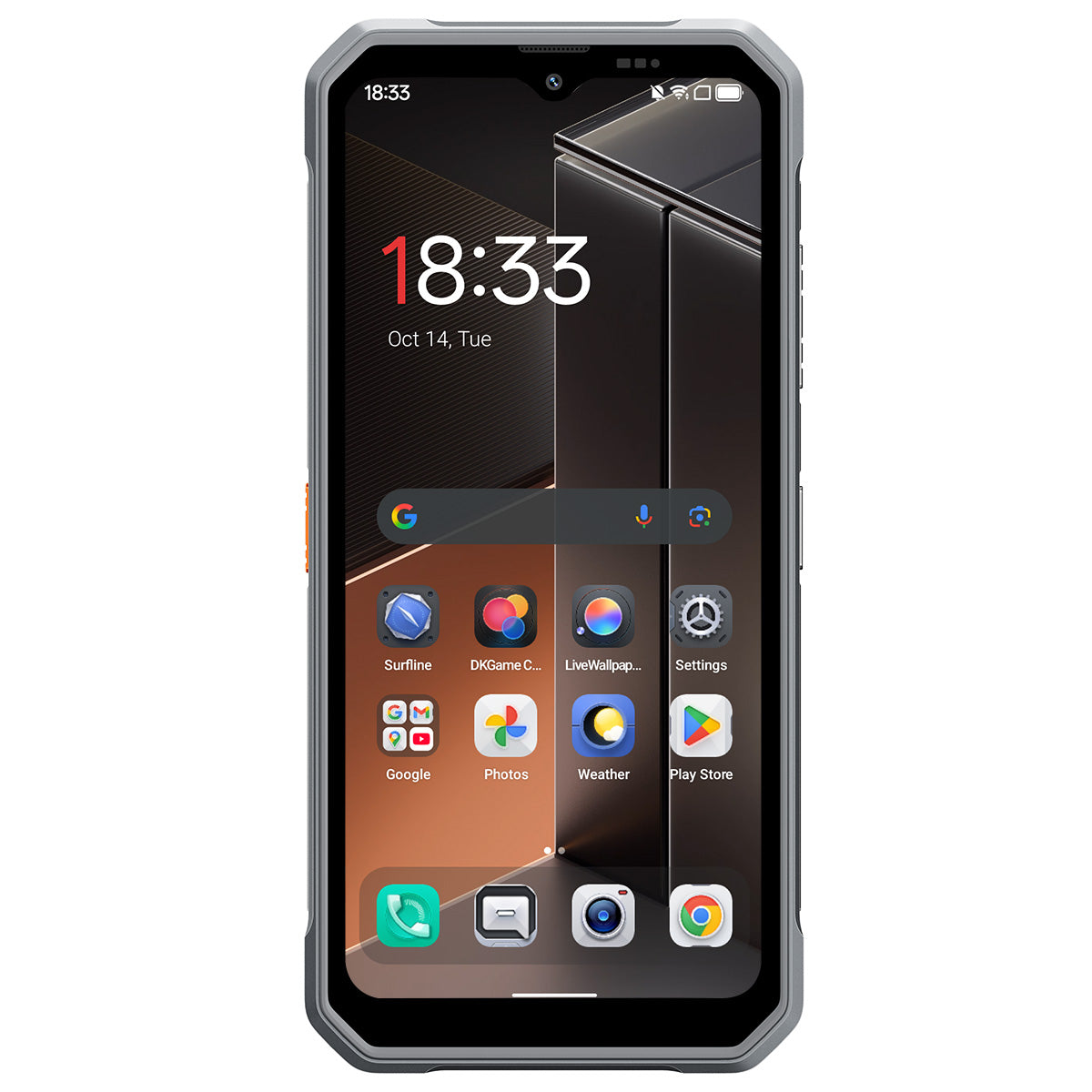 Blackview FORT 2 超薄型 6.56インチ MediaTek Helio G81 オクタコア 5000mAh 16MP+13MP AIカメラ NFC 4G 頑丈な携帯電話