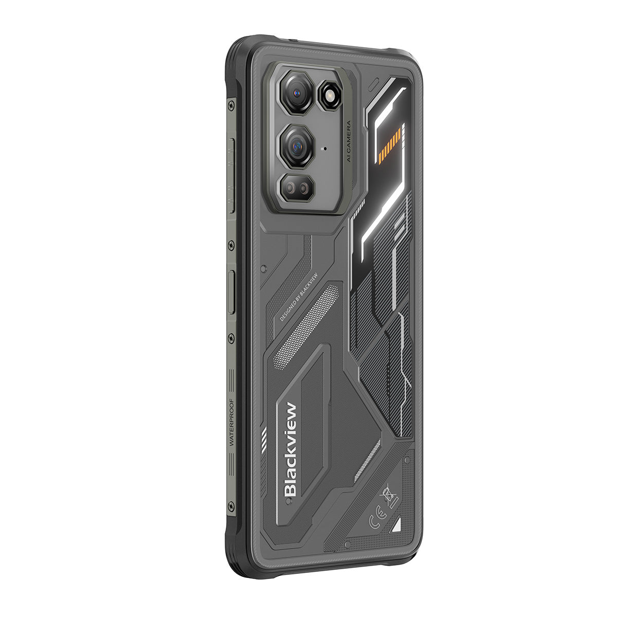 Blackview FORT 200 スリム＆ワイヤレス充電 6.78インチ MediaTek Helio G100 オクタコア 5000mAh 108MP＋13MP ナイトビジョンカメラ 耐衝撃 4G 携帯電話