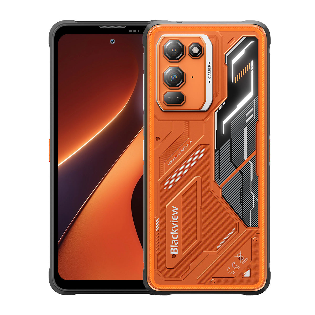 Blackview FORT 200 スリム＆ワイヤレス充電 6.78インチ MediaTek Helio G100 オクタコア 5000mAh 108MP＋13MP ナイトビジョンカメラ 耐衝撃 4G 携帯電話