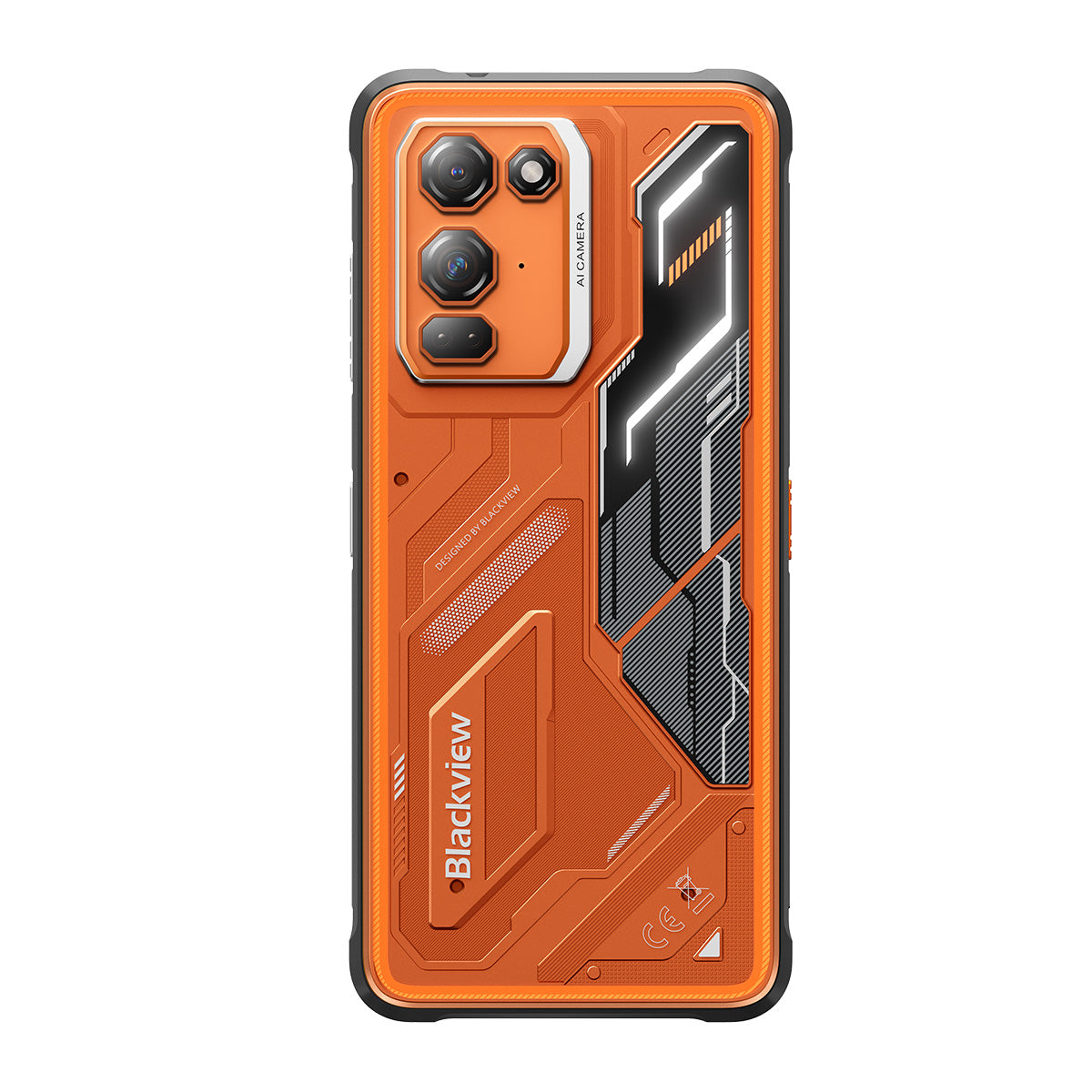 Blackview FORT 200 スリム＆ワイヤレス充電 6.78インチ MediaTek Helio G100 オクタコア 5000mAh 108MP＋13MP ナイトビジョンカメラ 耐衝撃 4G 携帯電話