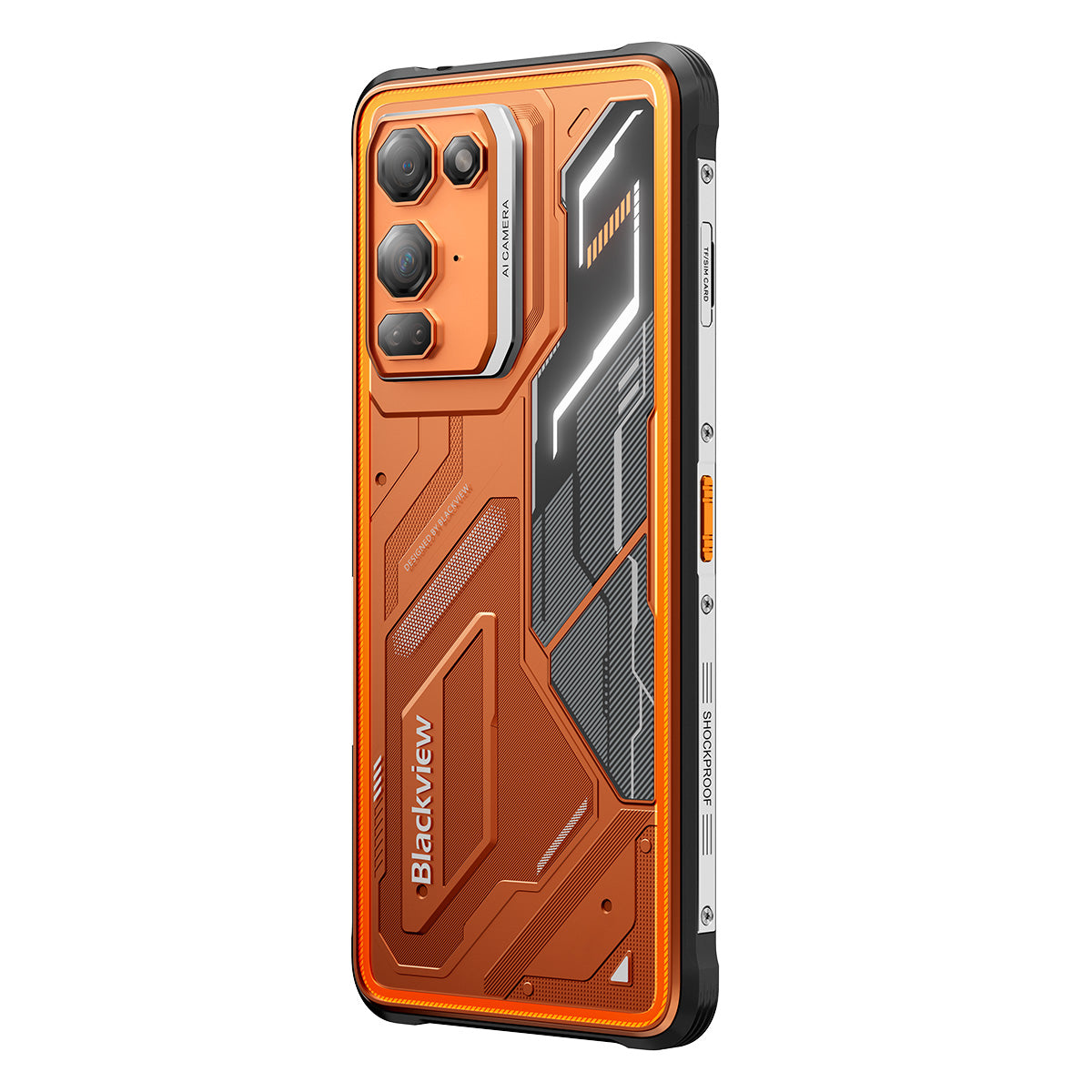 Blackview FORT 200 スリム＆ワイヤレス充電 6.78インチ MediaTek Helio G100 オクタコア 5000mAh 108MP＋13MP ナイトビジョンカメラ 耐衝撃 4G 携帯電話