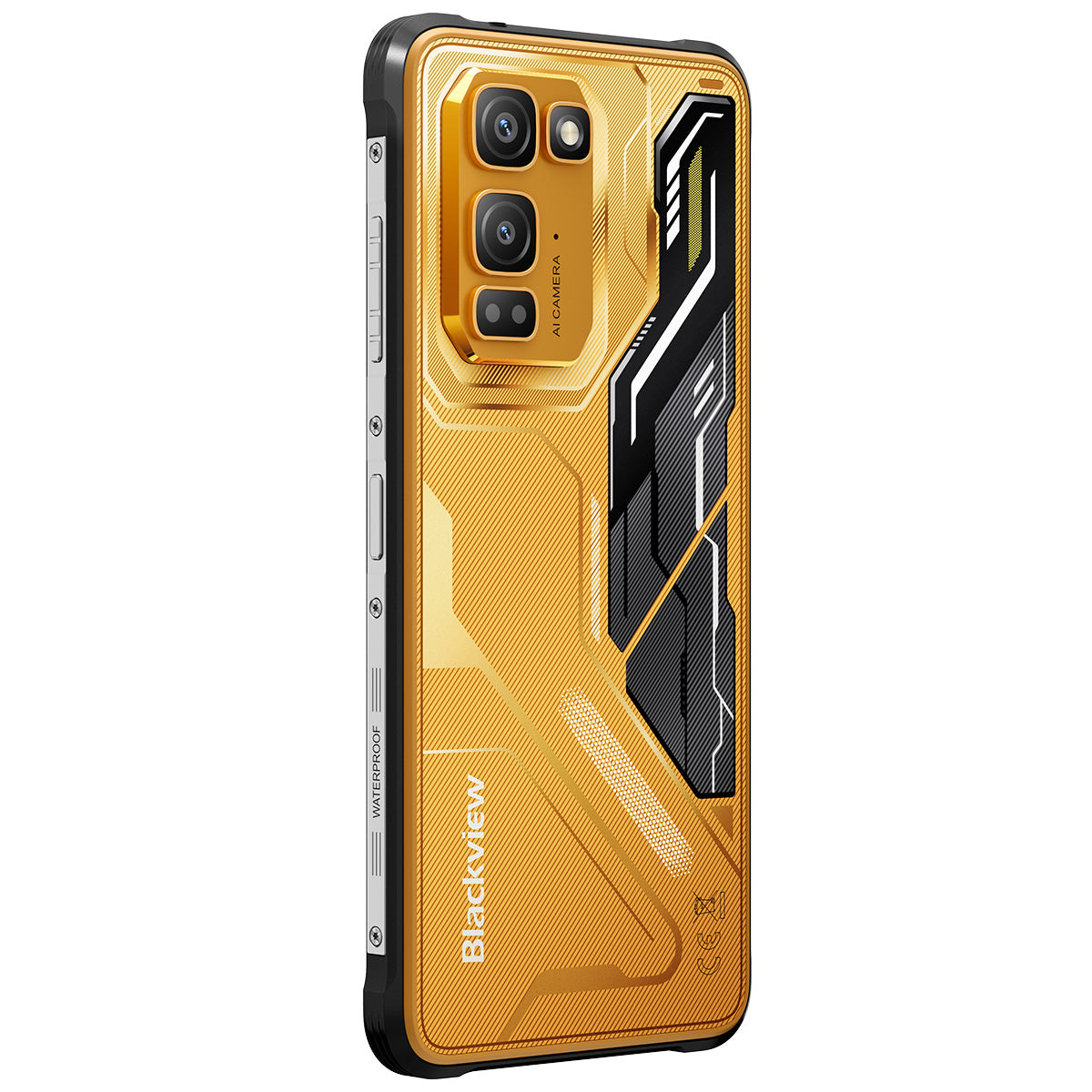 Blackview FORT 5 超薄型 6.78インチ MediaTek Helio G100 八核 5000mAh 108百万画素＋13百万画素 夜間視認カメラ 4G 頑丈携帯電話