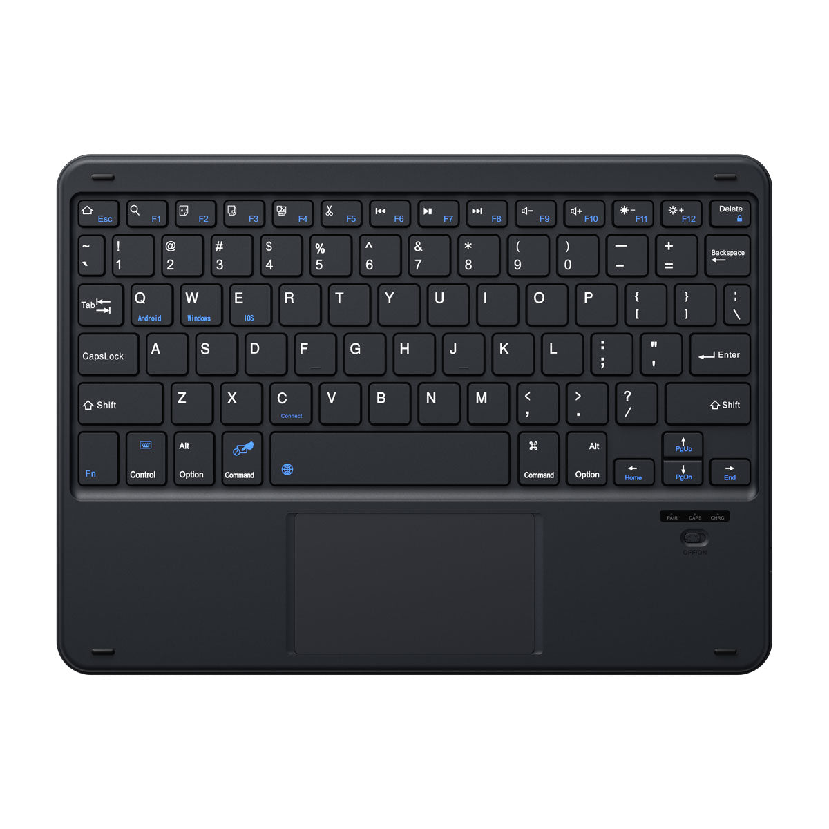 Blackview K1 ウルトラスリム BV ユニバーサルワイヤレスキーボード Bluetooth 対応デバイス用 Windows、Android、iOS 対応