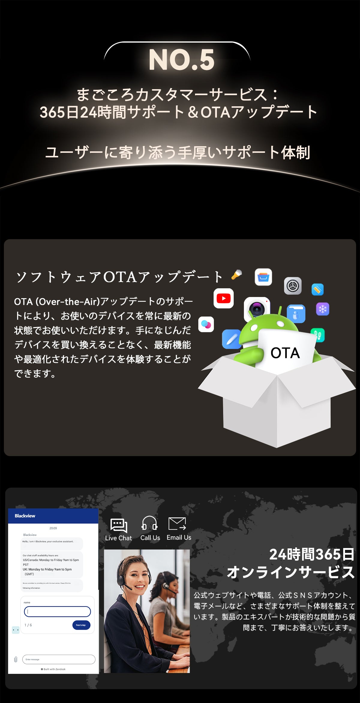 Blackview Mega 2 タブレット PC