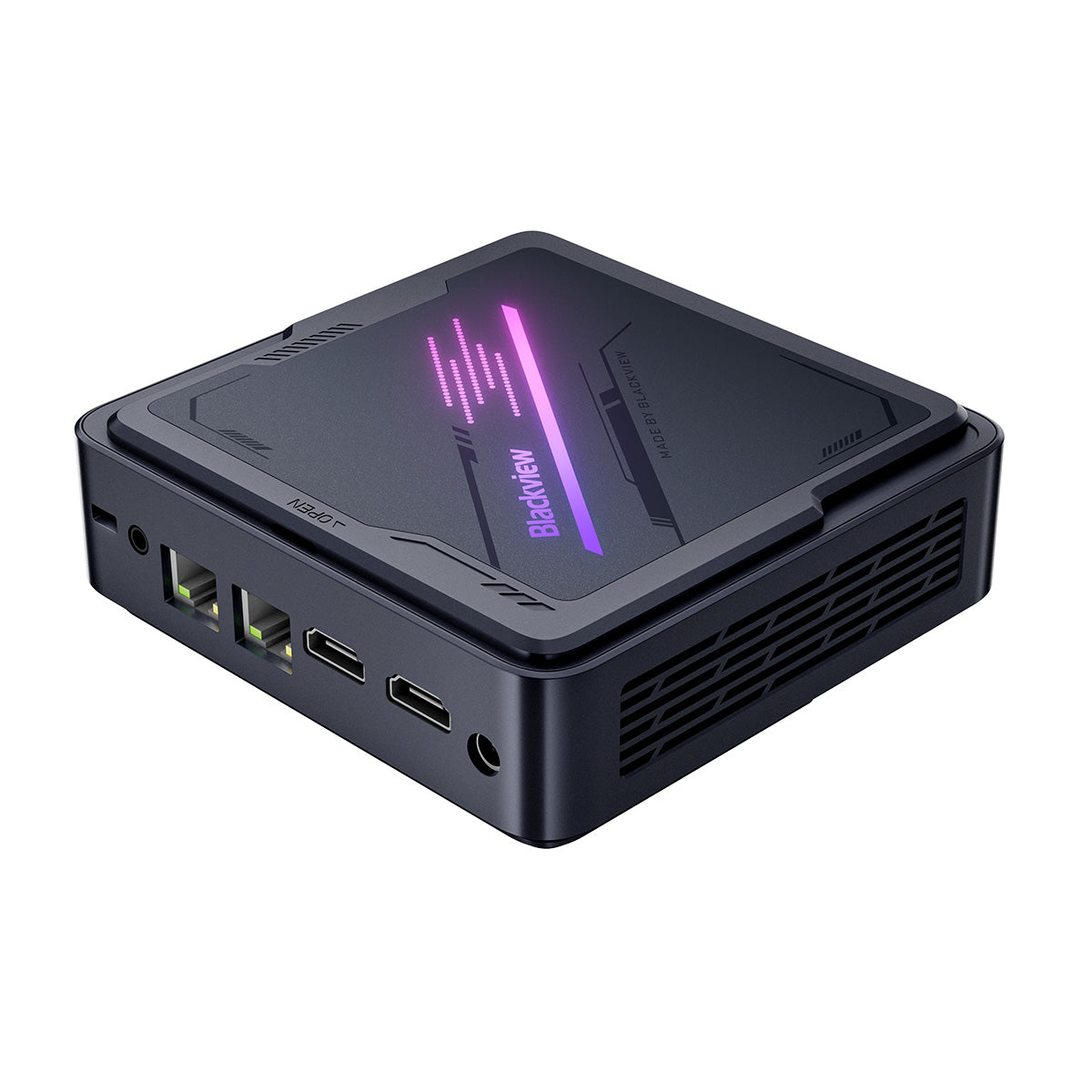 Blackview MP90 Intel® Alder Lake N97 CPU DDR4 SSD デュアルディスプレイ Windows 11 Pro ミニ PC をサポート