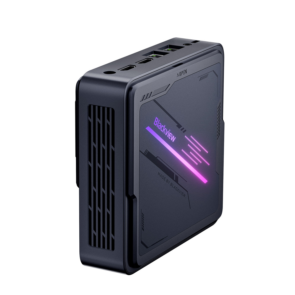 Blackview MP90 Intel® Alder Lake N97 CPU DDR4 SSD デュアルディスプレイ Windows 11 Pro ミニ PC をサポート