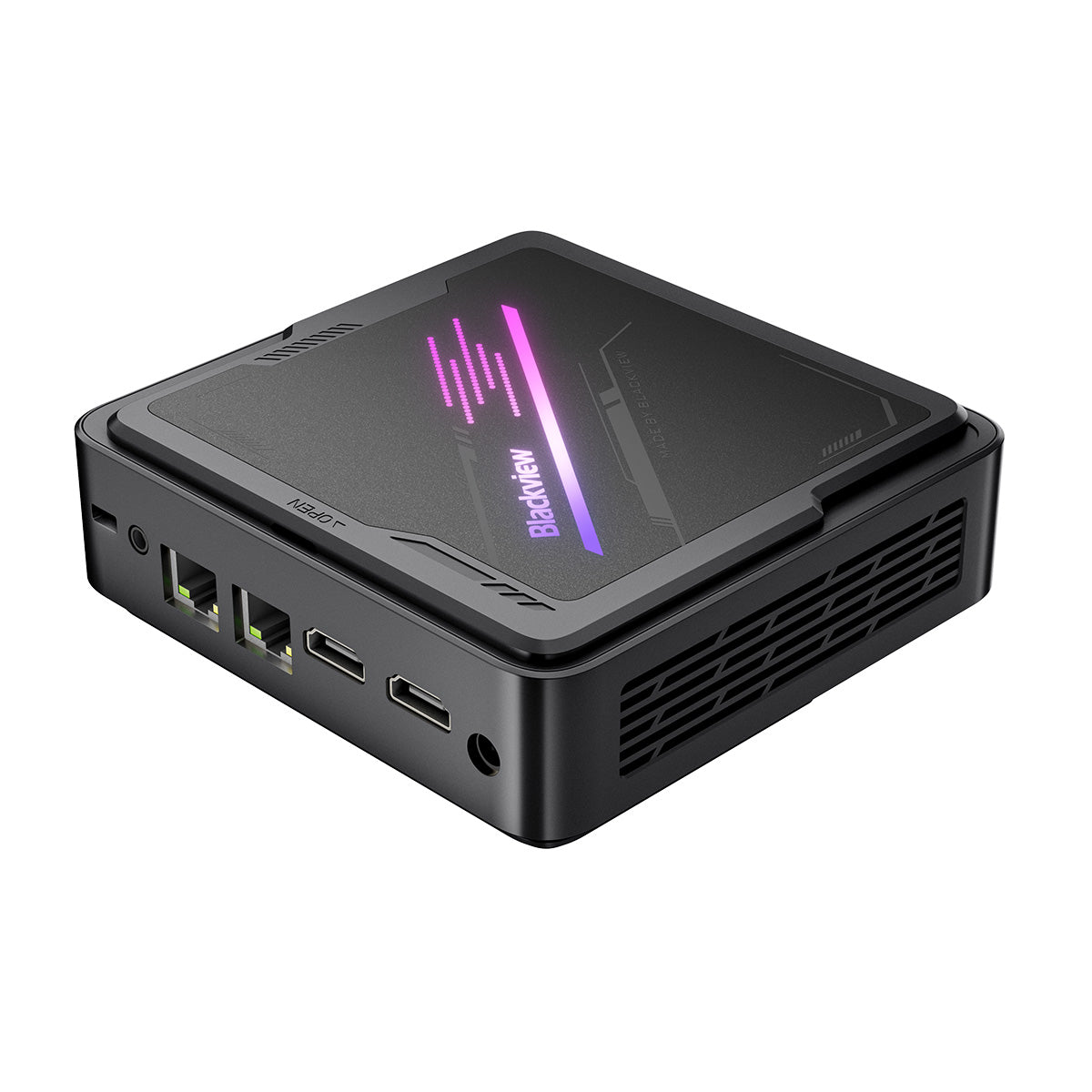 Blackview MP90 Intel® Alder Lake N97 CPU DDR4 SSD デュアルディスプレイ Windows 11 Pro ミニ PC をサポート