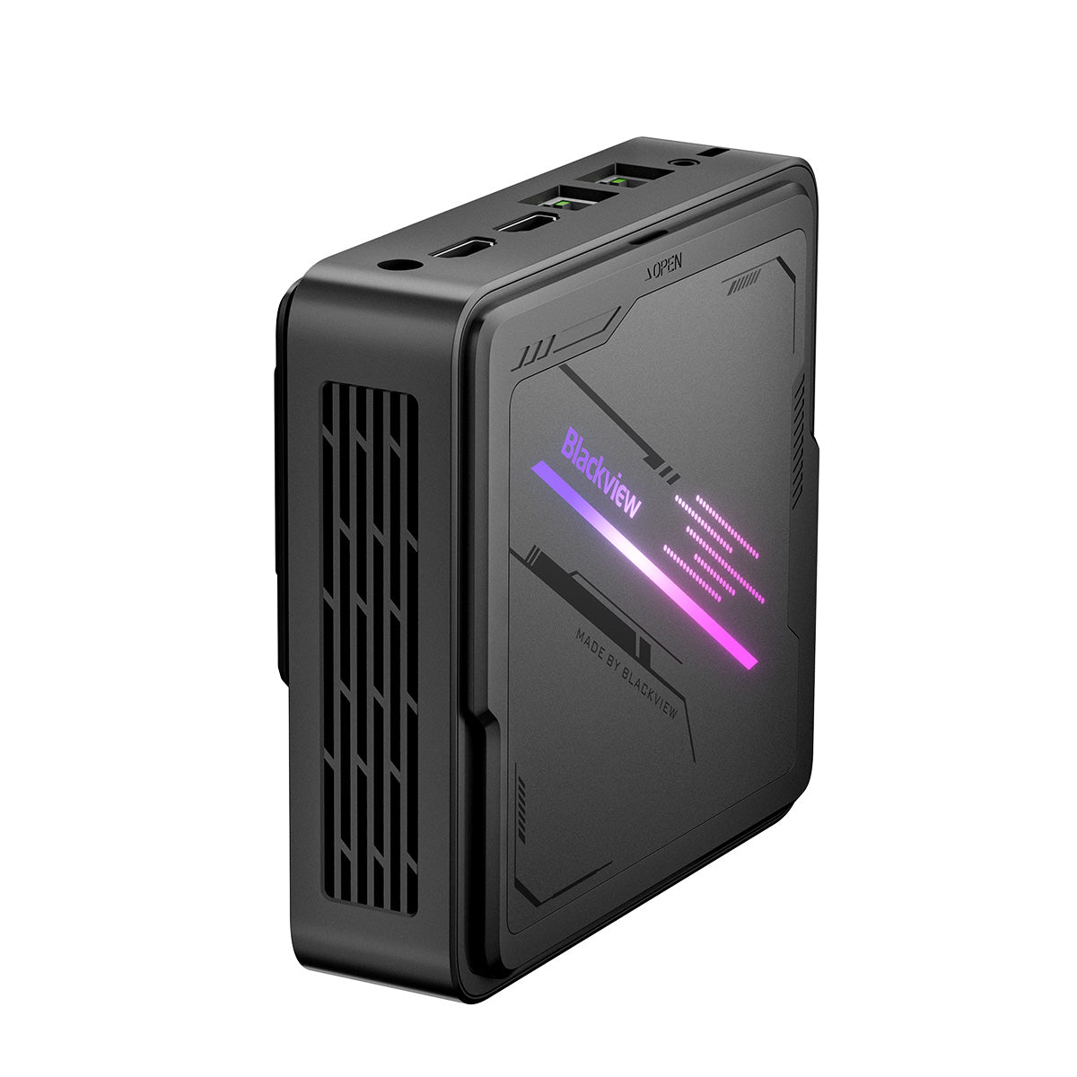 Blackview MP90 Intel® Alder Lake N97 CPU DDR4 SSD デュアルディスプレイ Windows 11 Pro ミニ PC をサポート