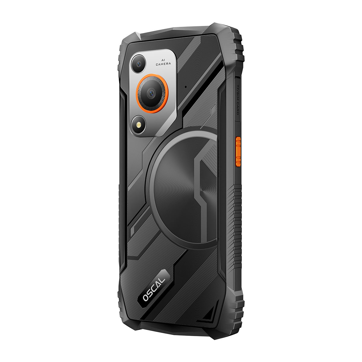 Oscal MARINE 1 6.56インチ 90Hz ディスプレイ 4+128GB Unisoc Tiger T615 5100mAh Gemini AI 2.0 4G 耐久性のある携帯電話
