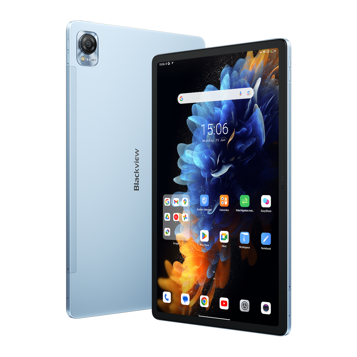 Blackview MEGA 1 11.5 インチ 2.4K 120Hz ディスプレイ MediaTek Helio G99 8GB/12GB+256GB 8800mAh Netflix HD サポート Android タブレット PC 