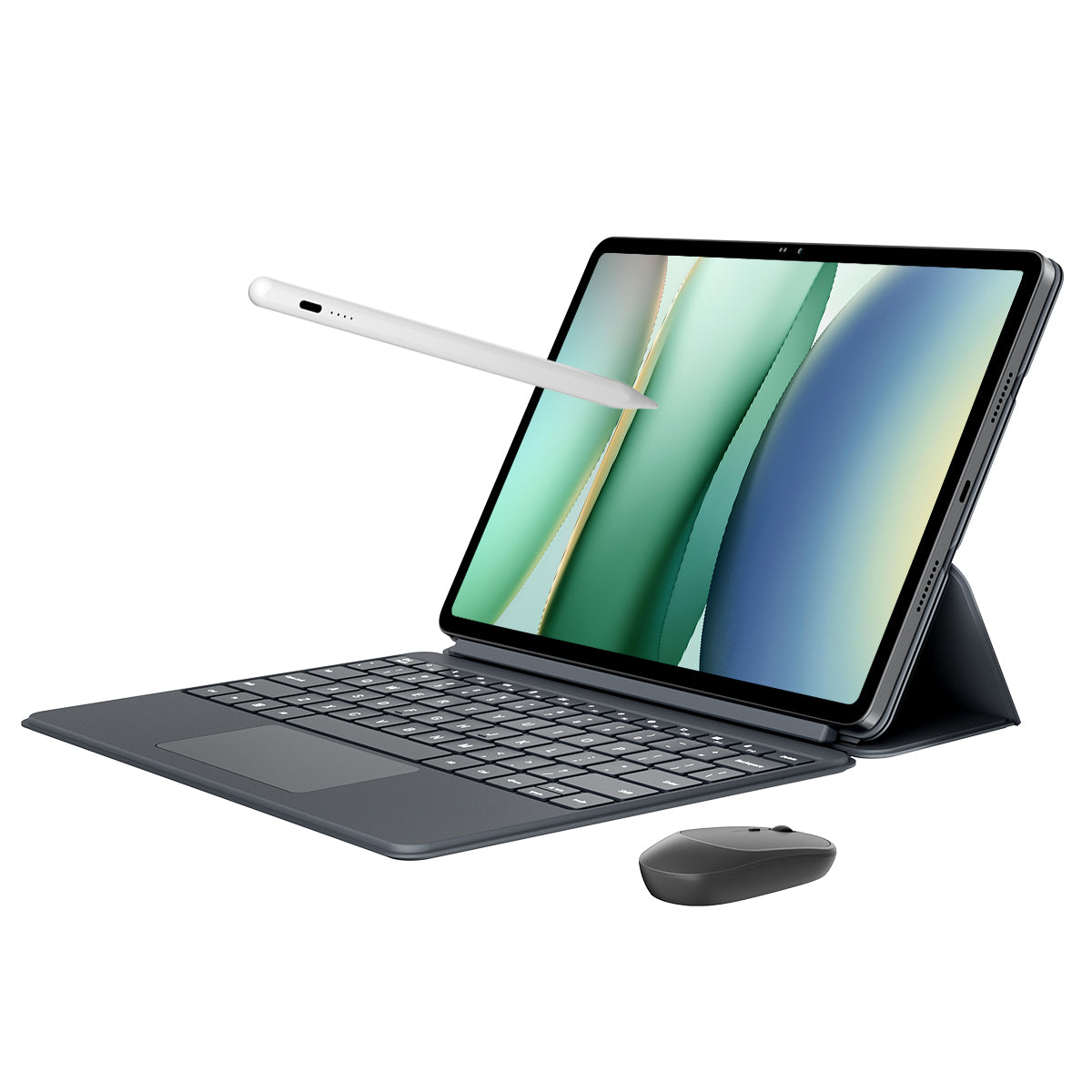Blackview MEGA 12 12.2インチ IP69K 防水・防塵 5G AI タブレット、無料スタイラスペン、マグカバーキーボード＆ワイヤレスマウス付き