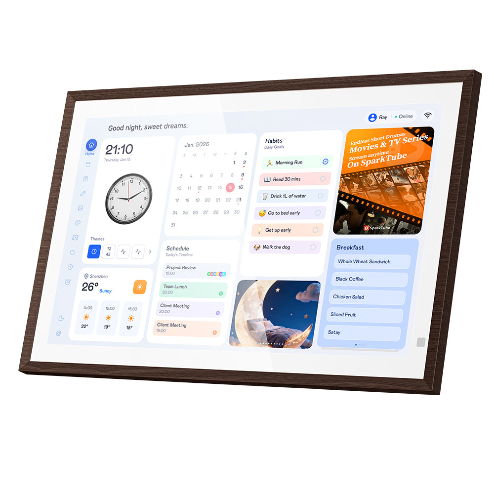 Blackview NEST 15 15.6-inch FHD+ IPS Touchscreen Digital Calendar With Wi-Fi 6 & Photo Frame Mode Support