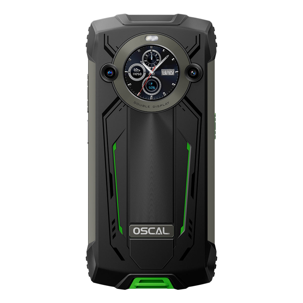 Oscal Pilot 2 6.5インチ デュアルスクリーン &amp; デュアルLEDフラッシュライト 8+256GB MediaTek Helio G99 オクタコア 4G 頑丈な携帯電話