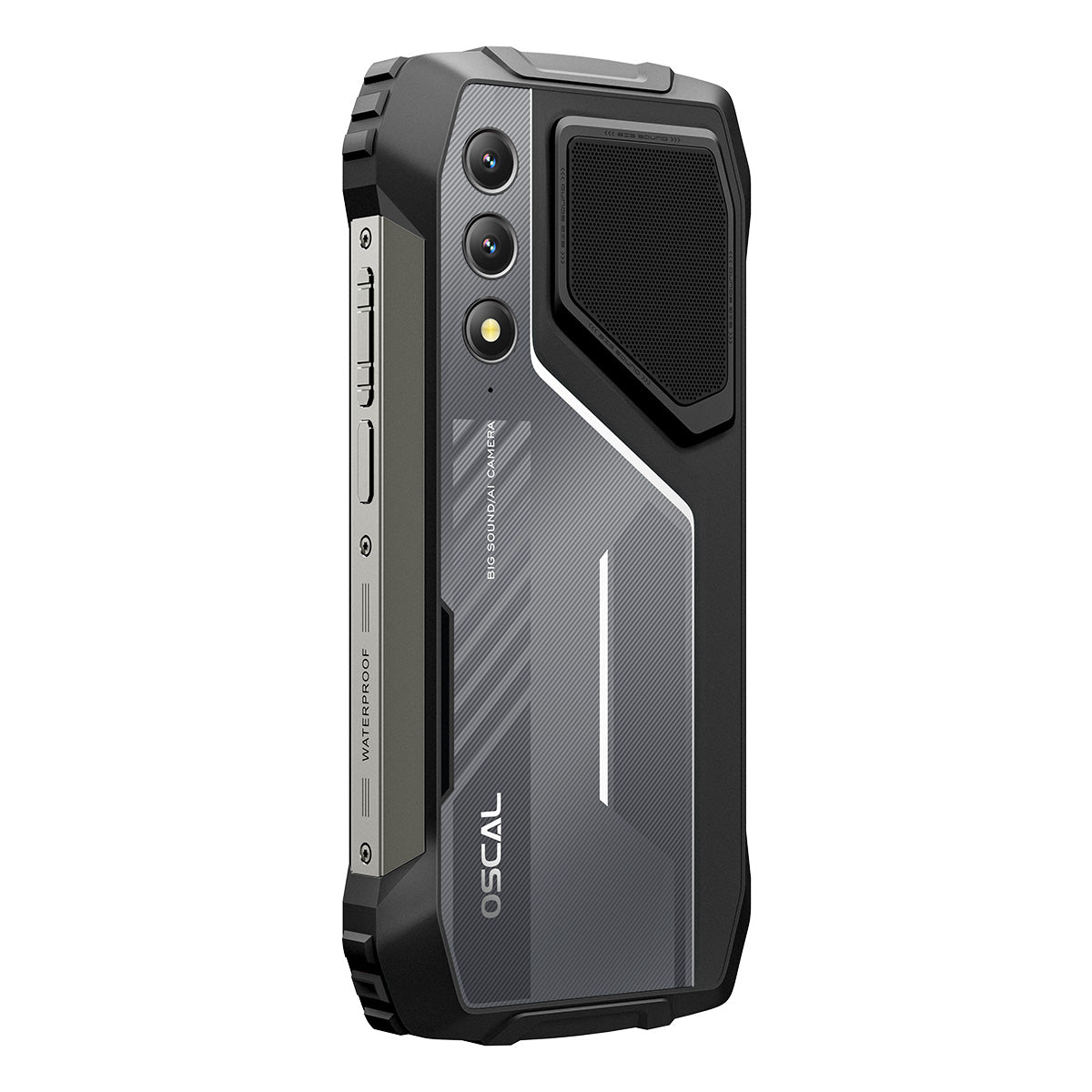 Oscal Pilot 1 6.67インチステレオラウドスピーカー＆デュアルLEDフラッシュライト 6+256GB MediaTek Helio G81 オクタコア 4G 耐久性の高い携帯電話