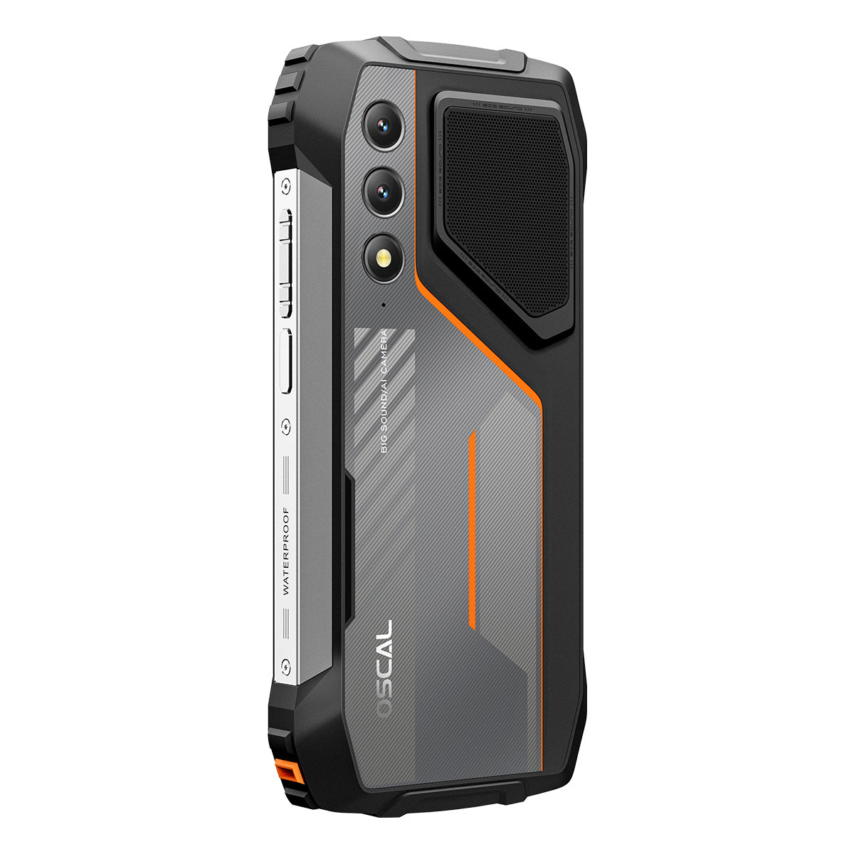 Oscal Pilot 1 6.67インチステレオラウドスピーカー＆デュアルLEDフラッシュライト 6+256GB MediaTek Helio G81 オクタコア 4G 耐久性の高い携帯電話