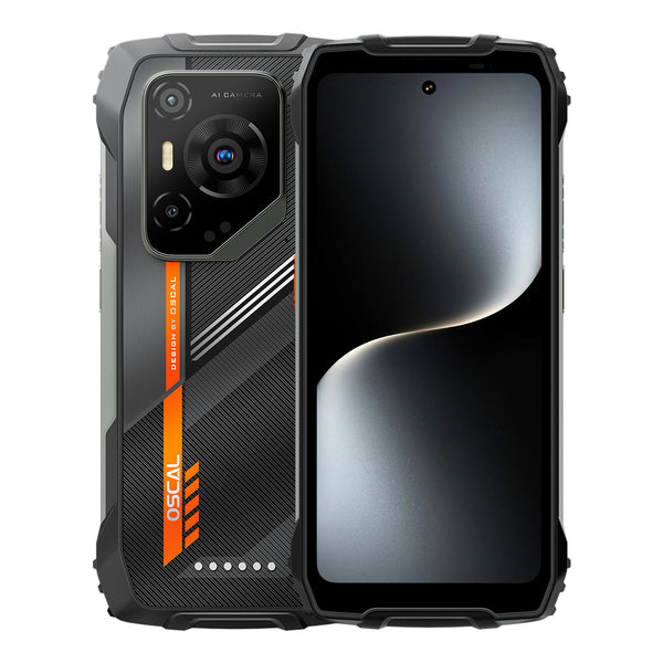 Oscal Pilot 3 6.78インチ MediaTek Dimensity 6300 12GB+256GB 50MP+20MP ナイトビジョンカメラ 7500mAh 5G AI 頑丈スマートフォン