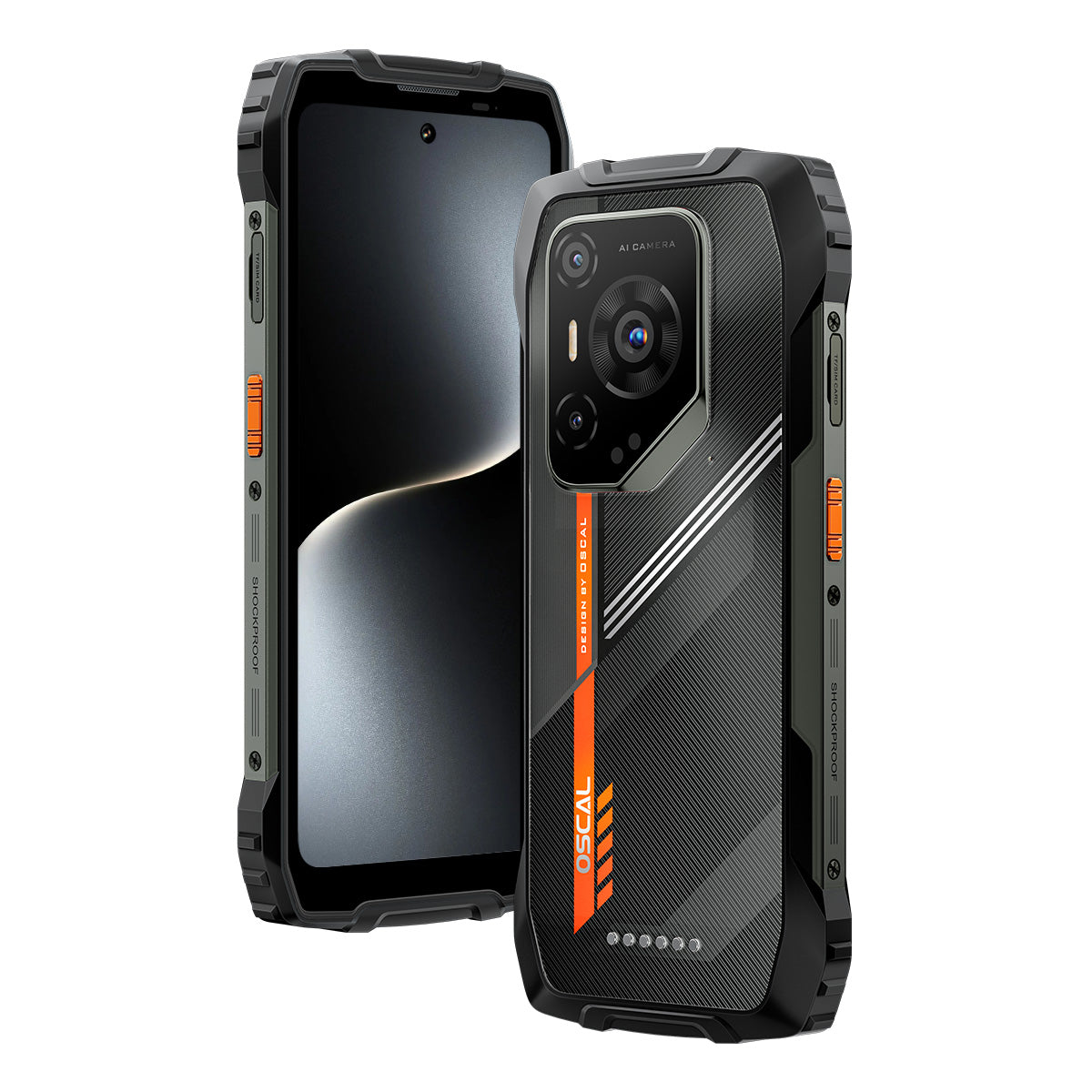 Oscal Pilot 3 6.78インチ MediaTek Dimensity 6300 12GB+256GB 50MP+20MP ナイトビジョンカメラ 7500mAh 5G AI 頑丈スマートフォン
