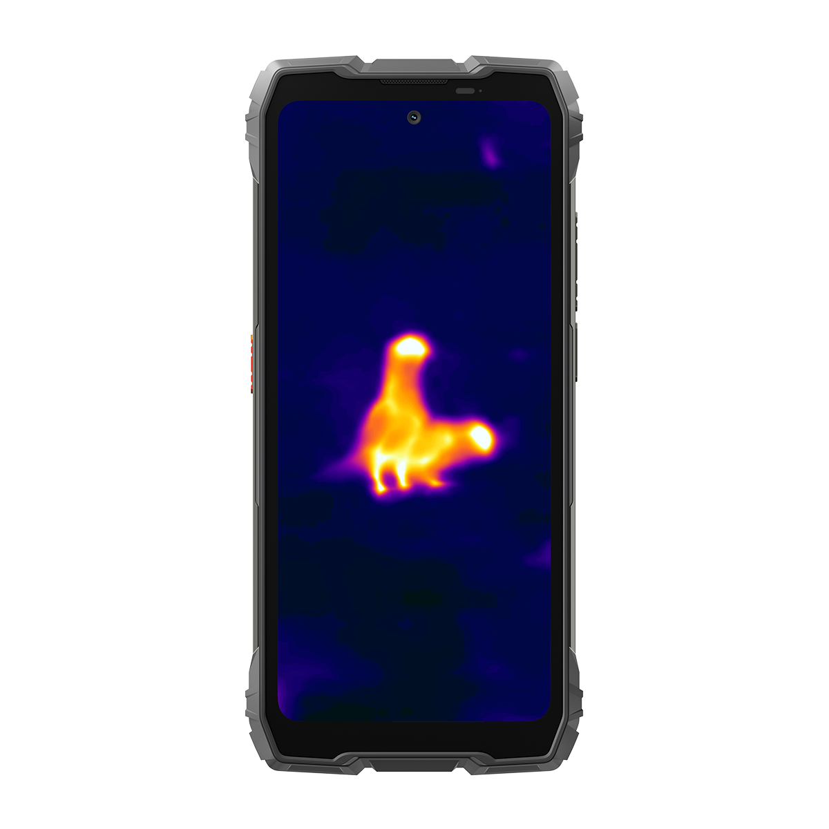 Oscal パイロット6 サーマルイメージング 4G 頑丈な電話機 6.78インチ 120Hz ディスプレイ 108メガピクセルカメラ 98デシベル大音量スピーカー & 93ルーメンLED懐中電灯