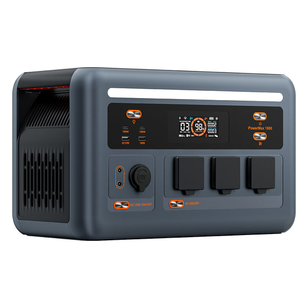 Oscal PowerMax 1800 1024Wh 1800W IP54 防水 UPS バックアップ ポータブル電源ステーション