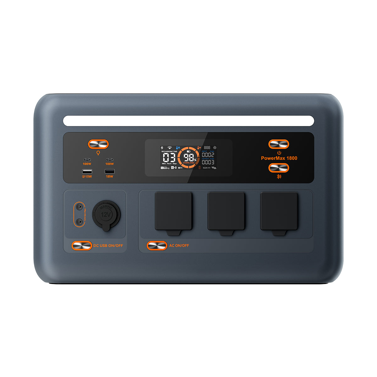 Oscal PowerMax 1800 1024Wh 1800W IP54 防水 UPS バックアップ ポータブル電源ステーション