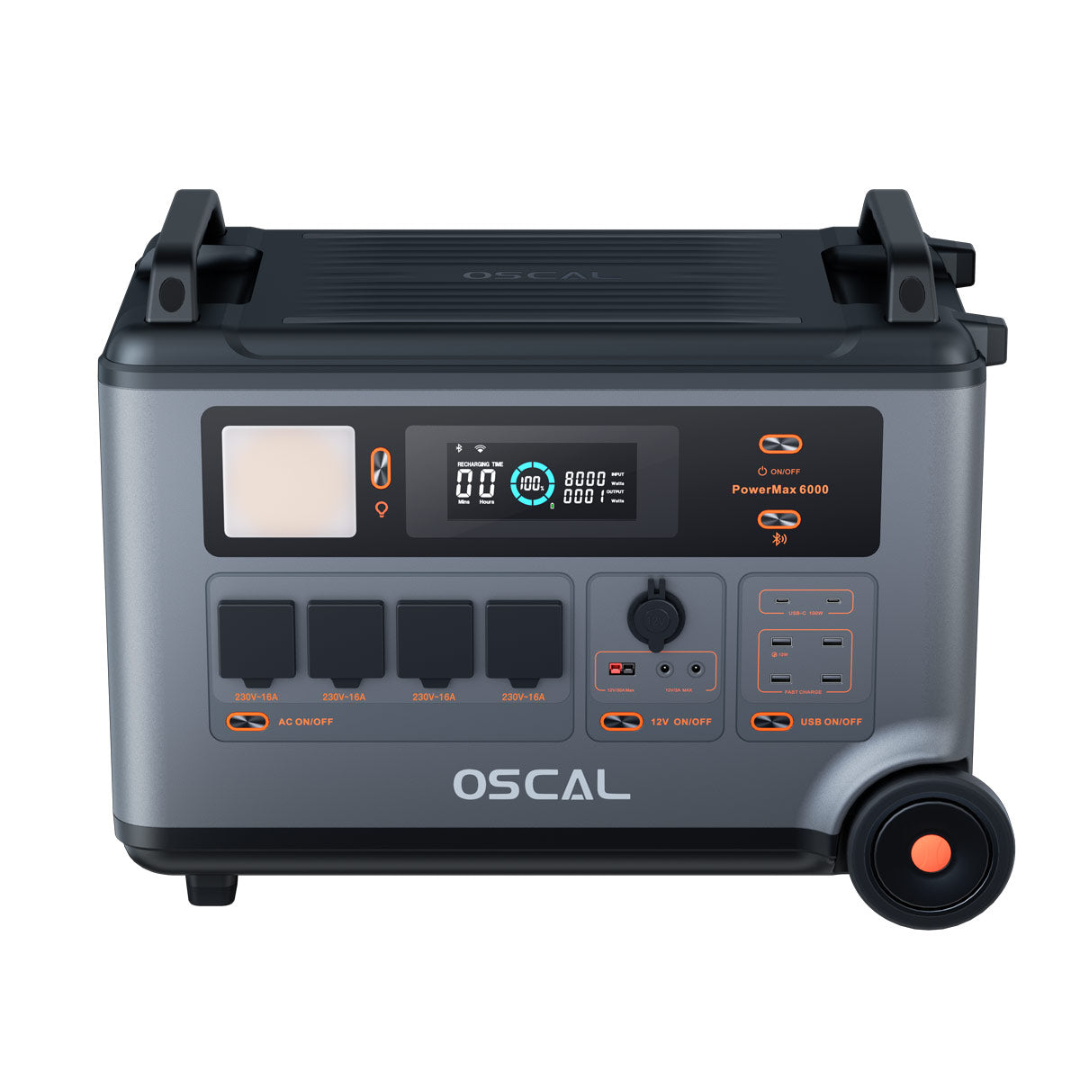 Blackview Oscal PowerMax 6000 家庭用および屋外用バックアップ用頑丈パワーステーション