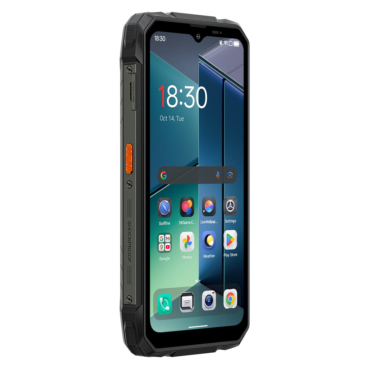 Blackview ROCK 1 6.56インチ 90Hz メイン＆2.01インチ セカンダリーディスプレイ MediaTek Helio G81 オクタコア 15000mAh 20MP ナイトビジョンカメラ 4G 頑丈な電話機
