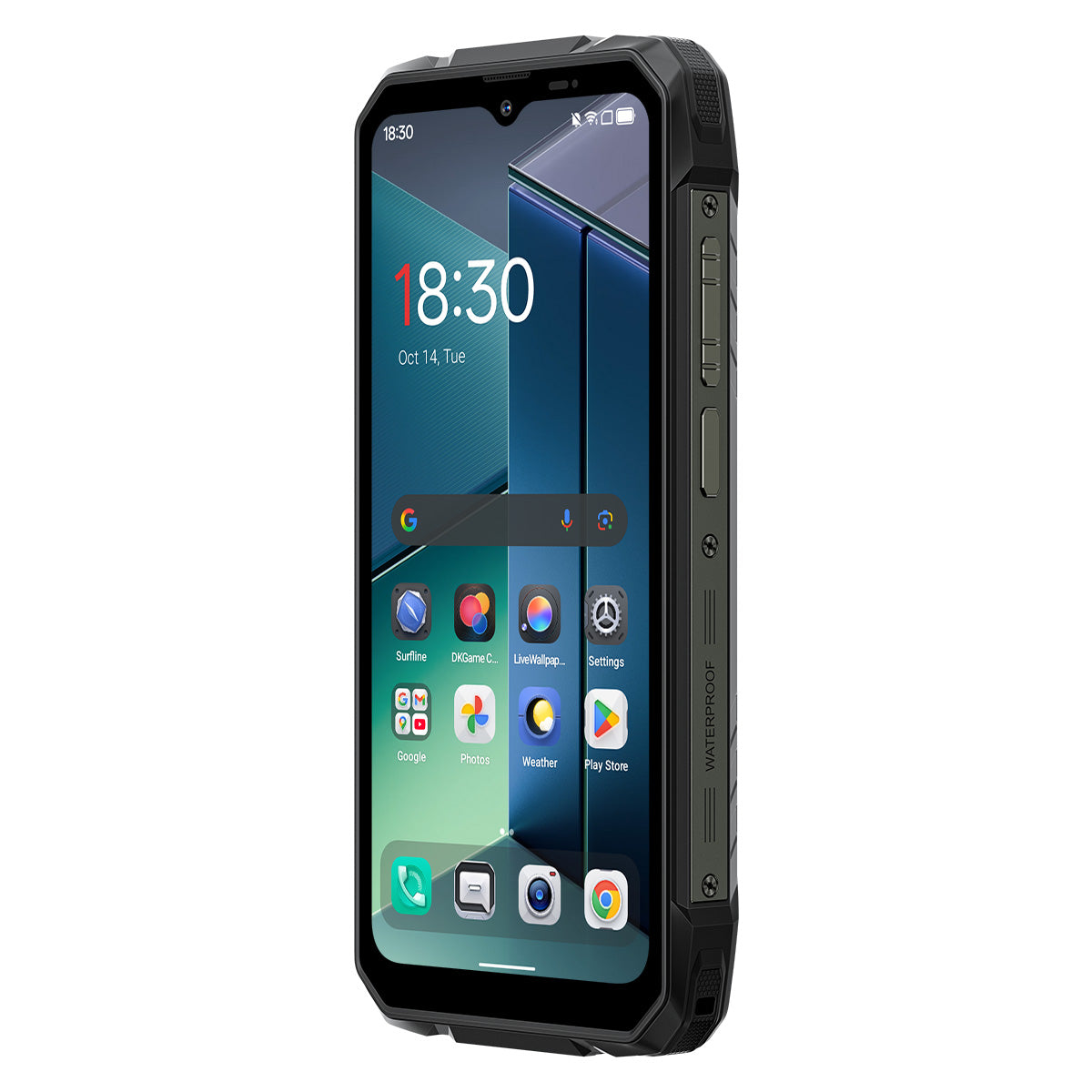 Blackview ROCK 1 6.56インチ 90Hz メイン＆2.01インチ セカンダリーディスプレイ MediaTek Helio G81 オクタコア 15000mAh 20MP ナイトビジョンカメラ 4G 頑丈な電話機