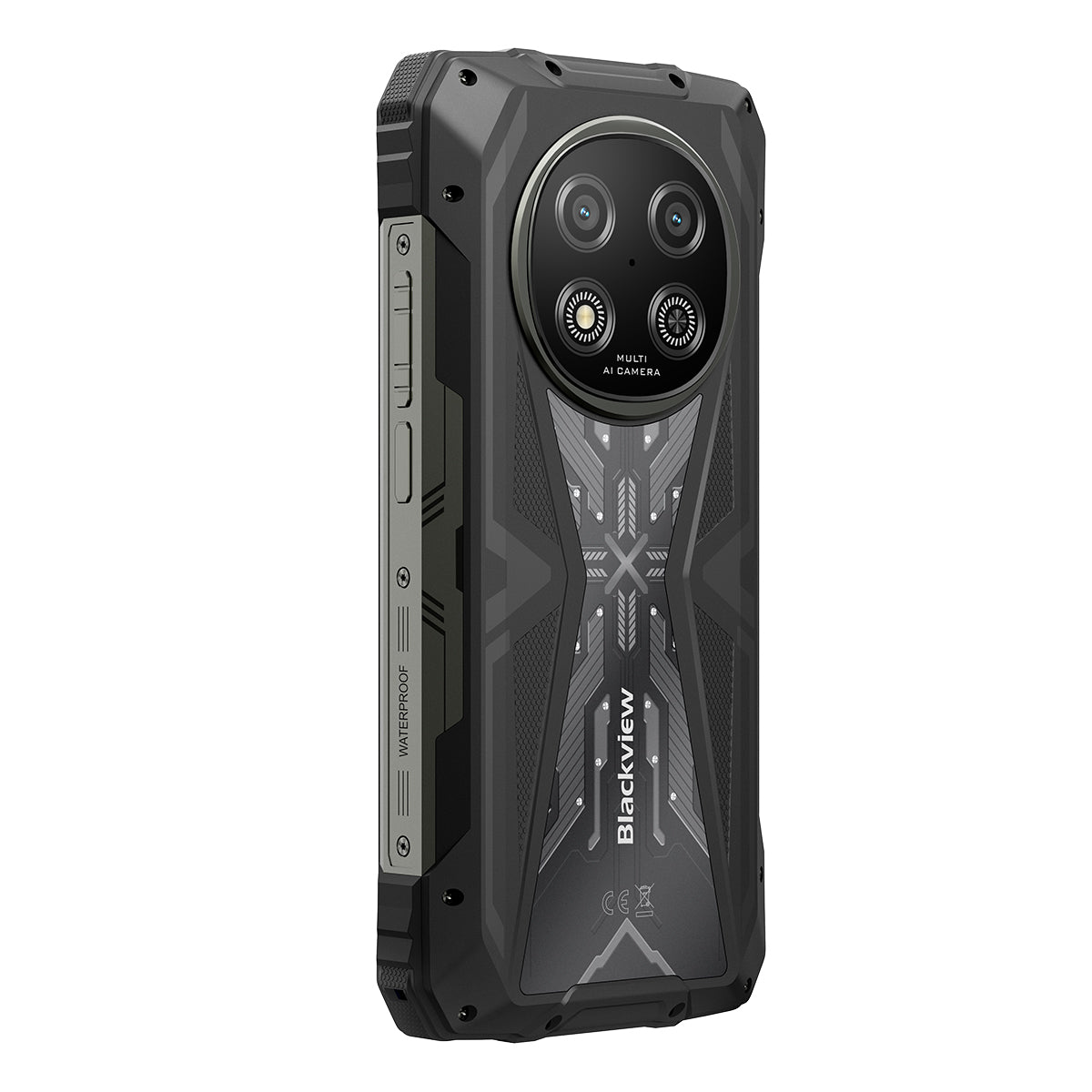 Blackview ROCK 2 6.67インチ 120Hzディスプレイ UNISOC T8100 5G 6nm オクタコア 15000mAh 16MP+13MP AIカメラ 5G 耐衝撃スマートフォン